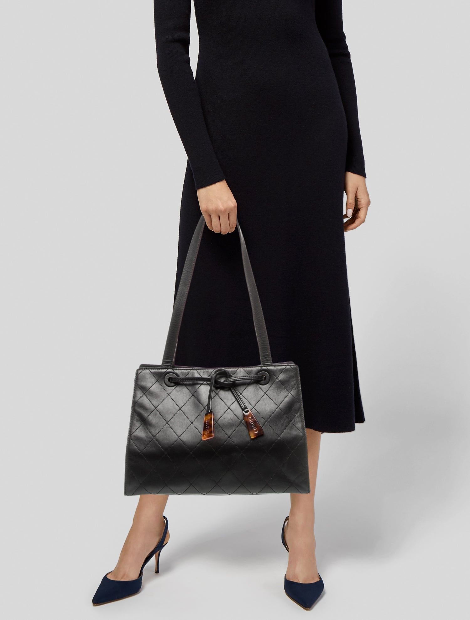 Chanel Diamond Quilt Tote