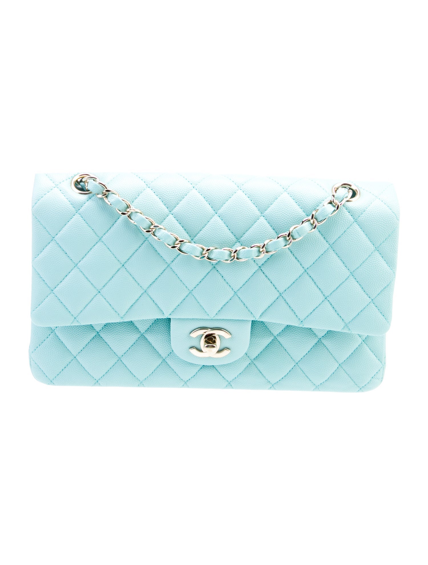 Chanel Quilted Caviar Medium Double Flap Bag