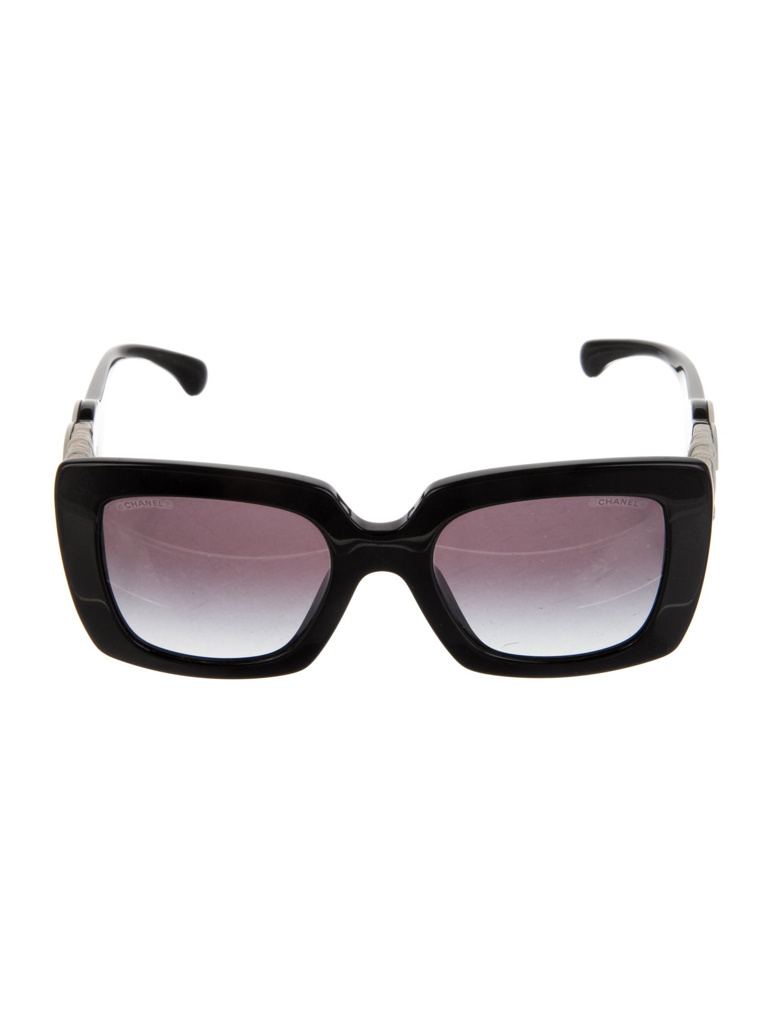 Chanel Interlocking CC Logo Square Sunglasses