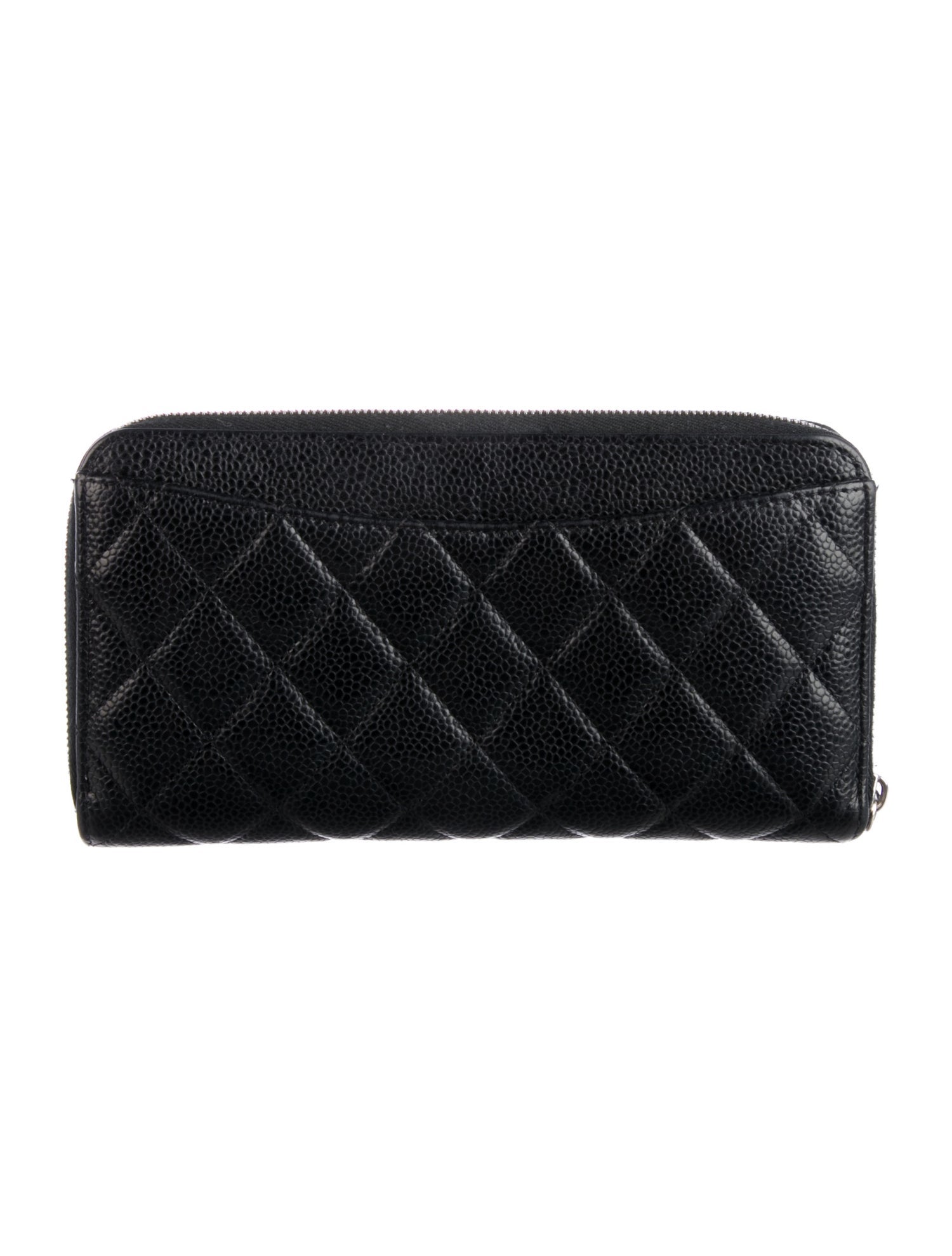 Chanel 2020 Interlocking CC Logo Continental Wallet