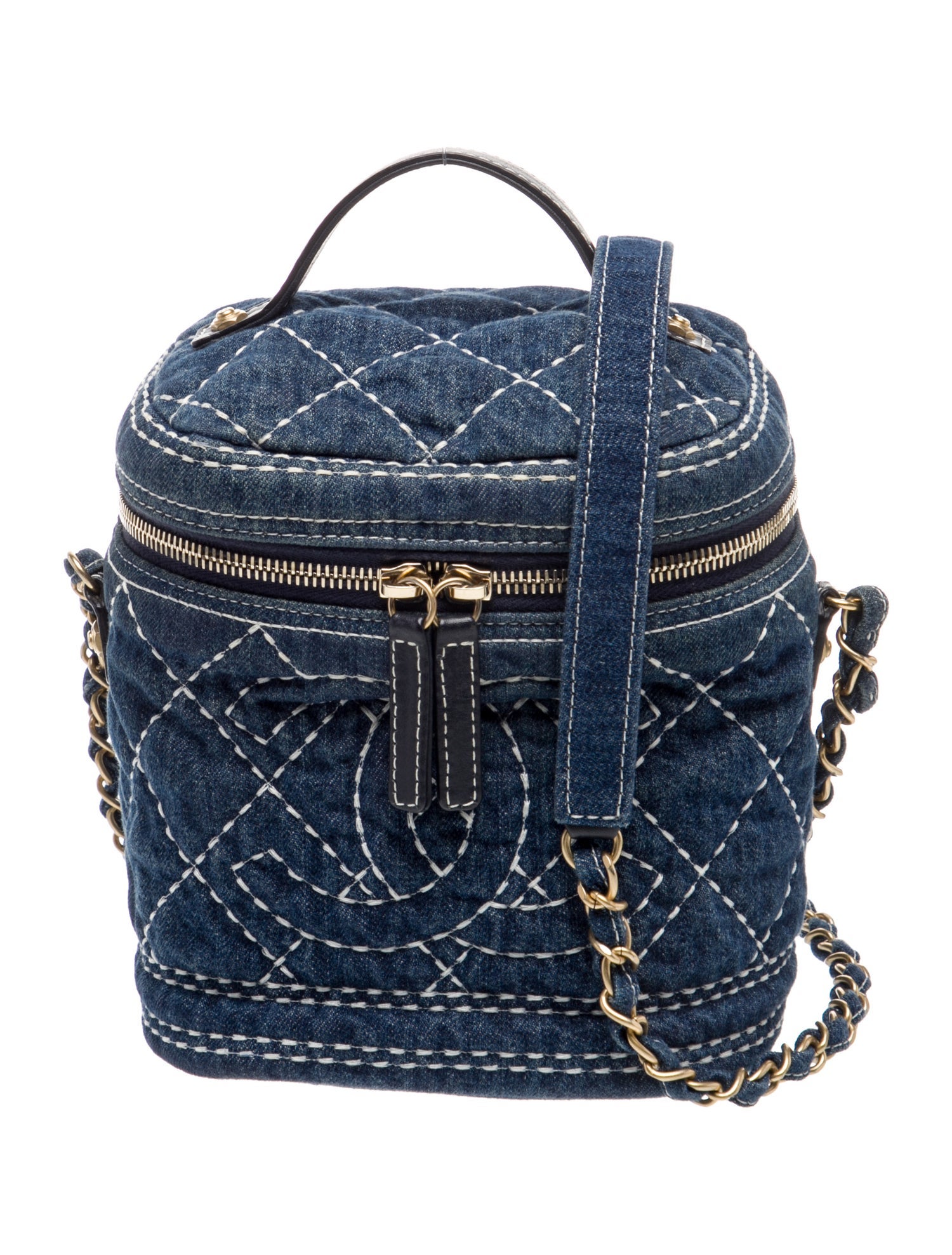 Chanel Denim Trip Vanity Case