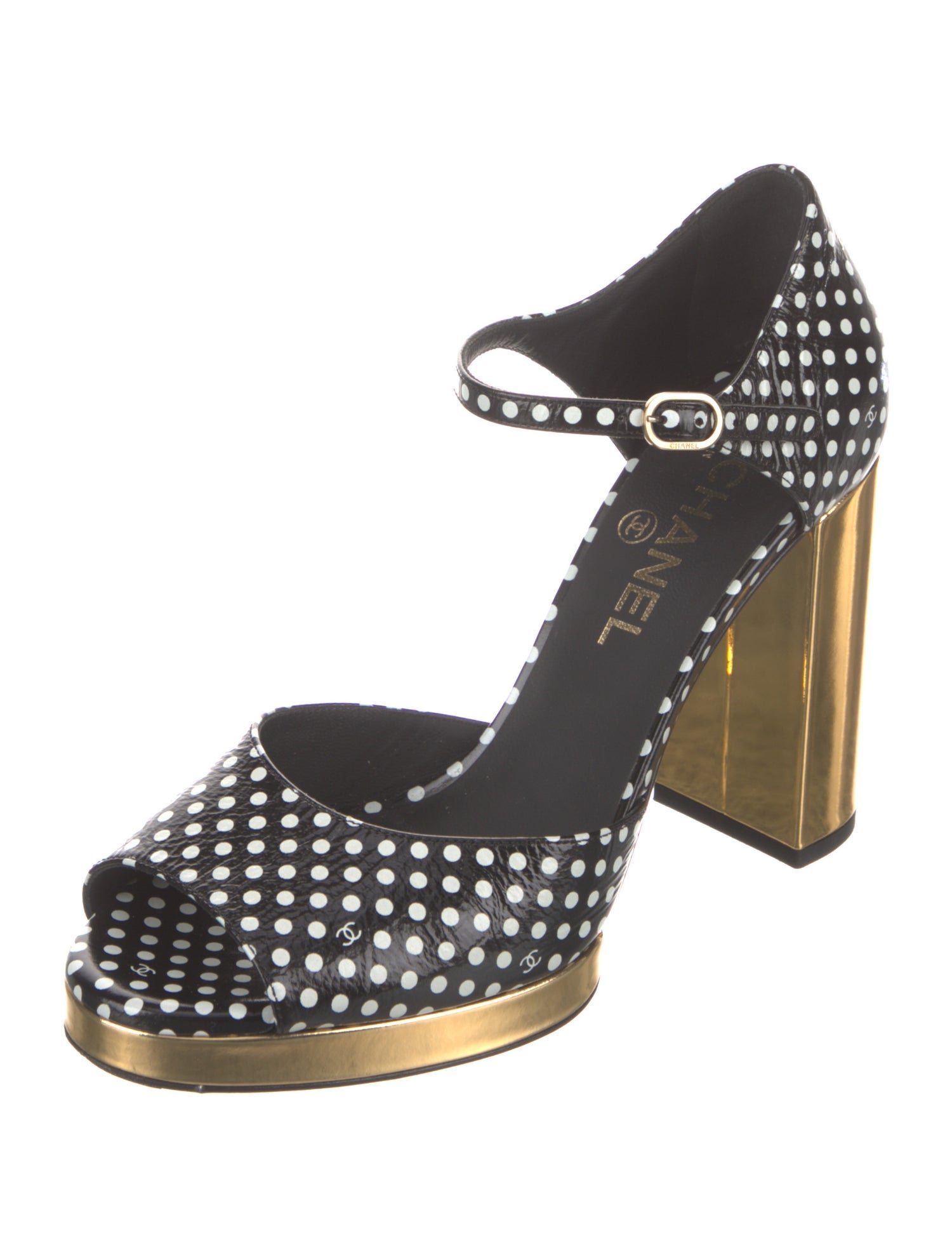 Chanel 2024 Interlocking CC Logo D'Orsay Pumps