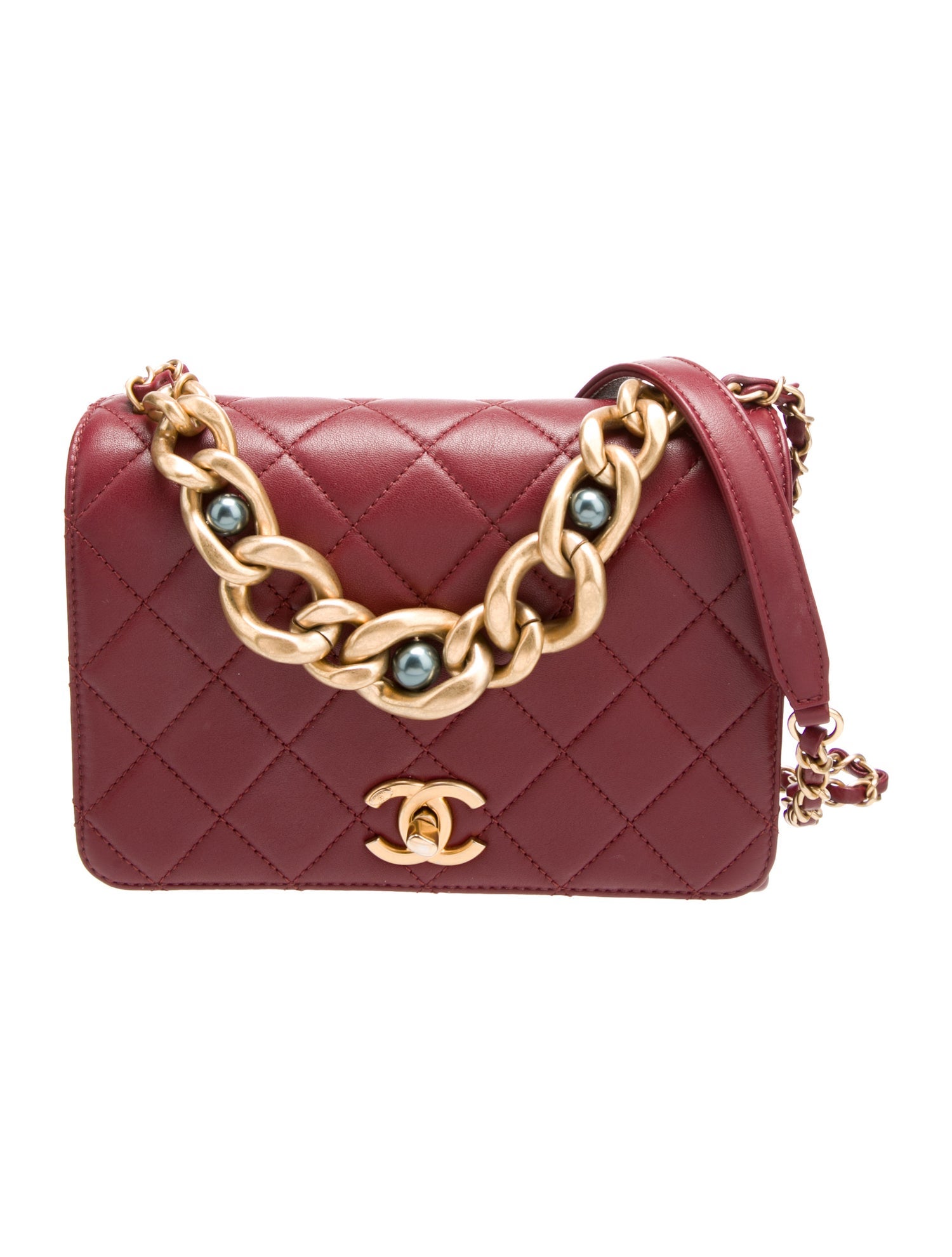 Chanel Pearl Boy Flap Bag