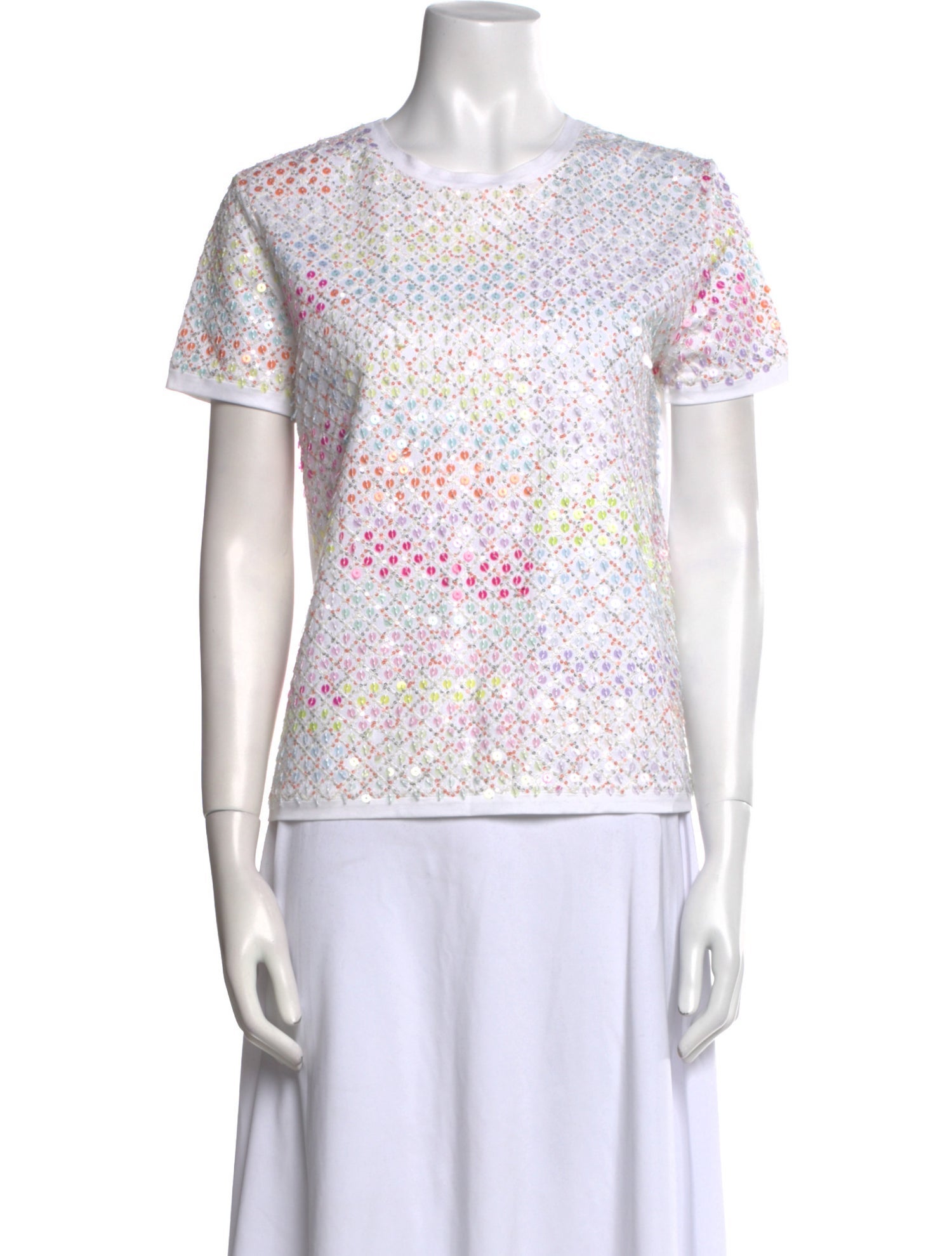 Chanel 2019 Floral Print T-Shirt