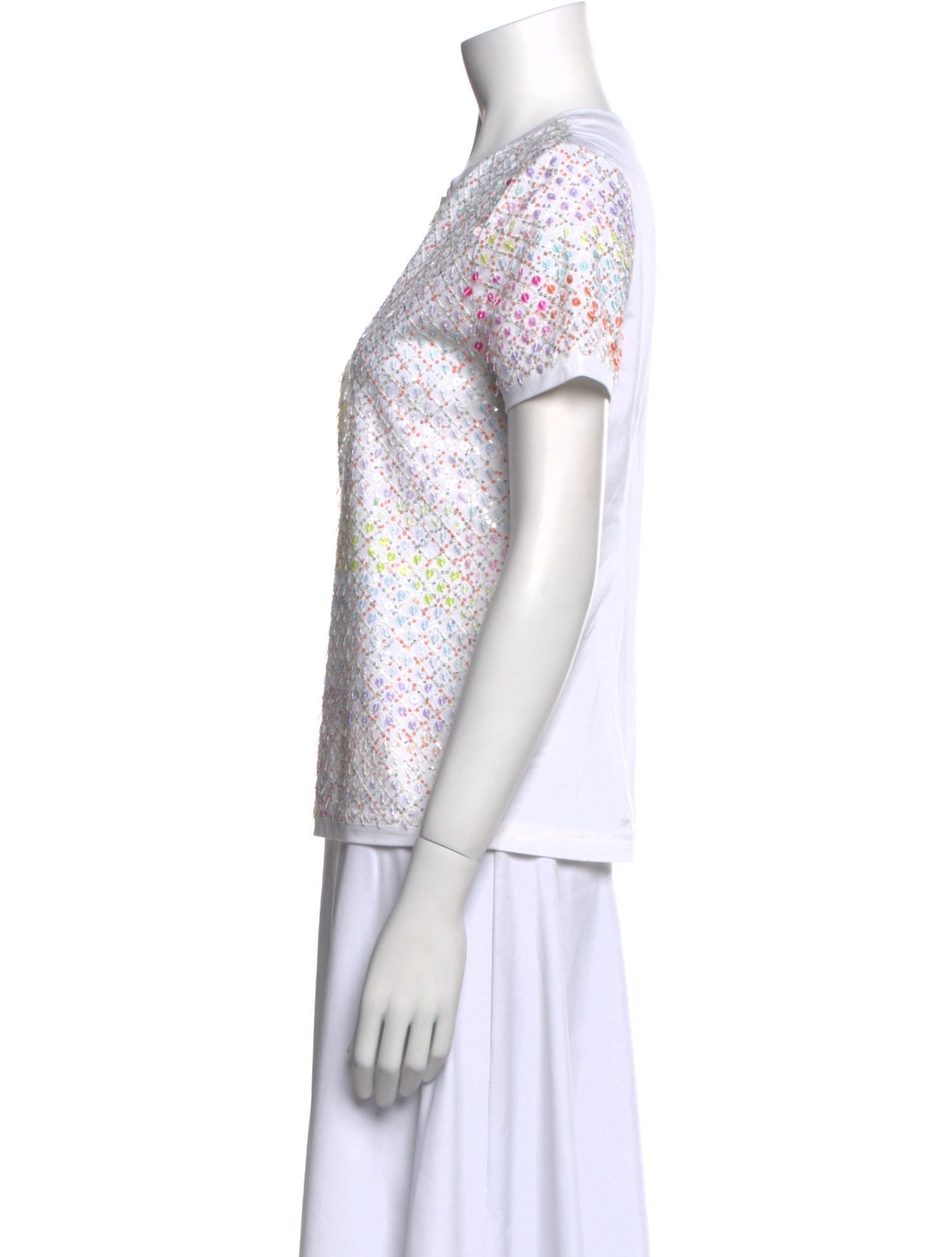 Chanel 2019 Floral Print T-Shirt