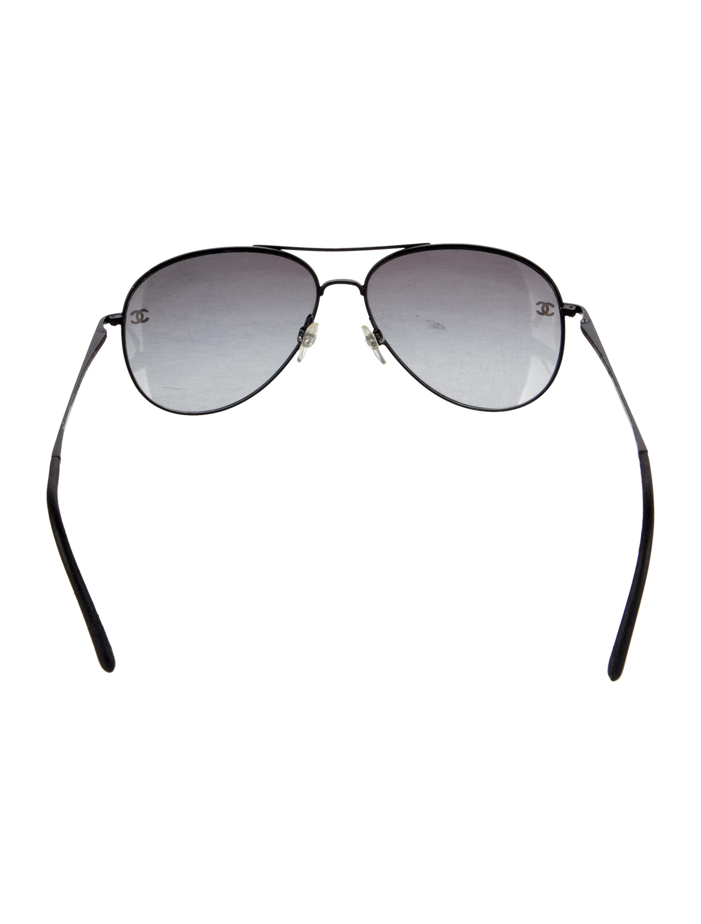 Chanel Interlocking CC Logo Aviator Sunglasses