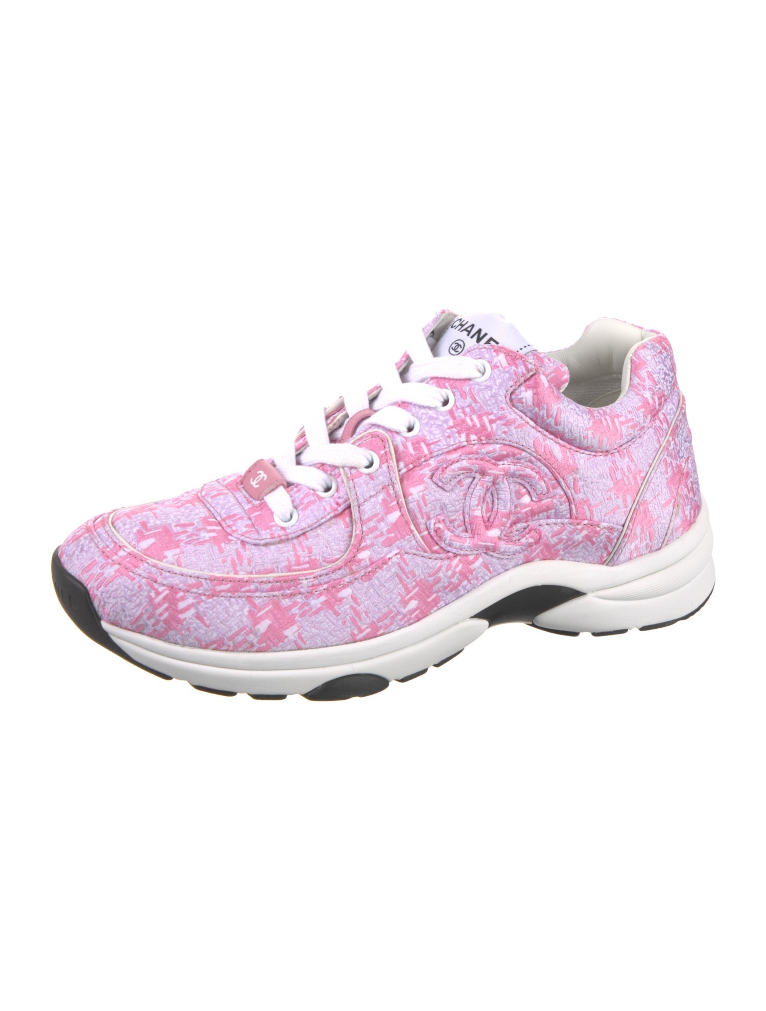 Chanel 2024 Interlocking CC Logo Sneakers