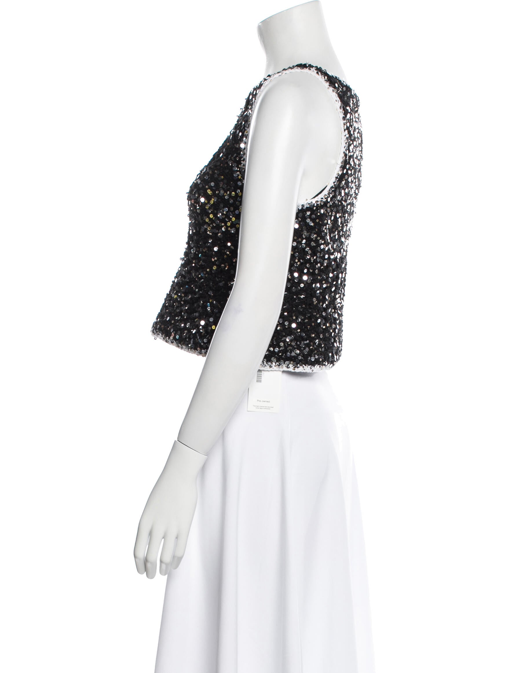 Chanel 2023 Crochet Crop Top