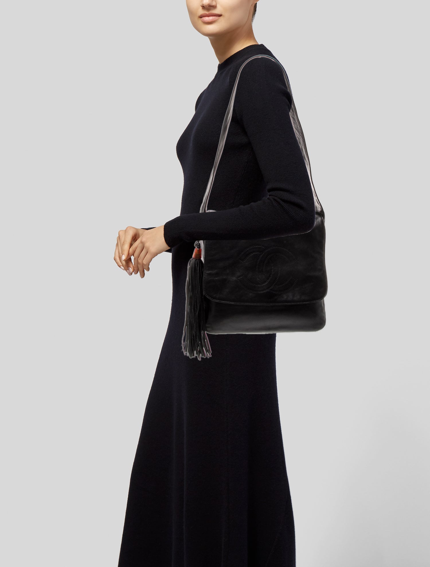 Chanel CC Tassel Messenger Bag