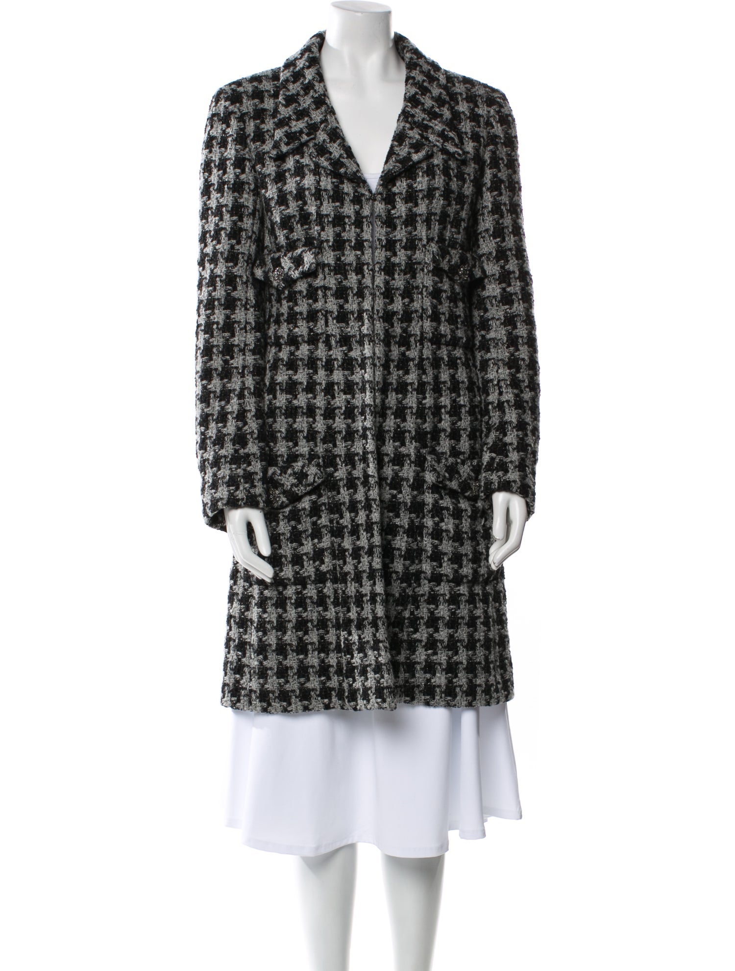 Chanel 2022 Tweed Coat