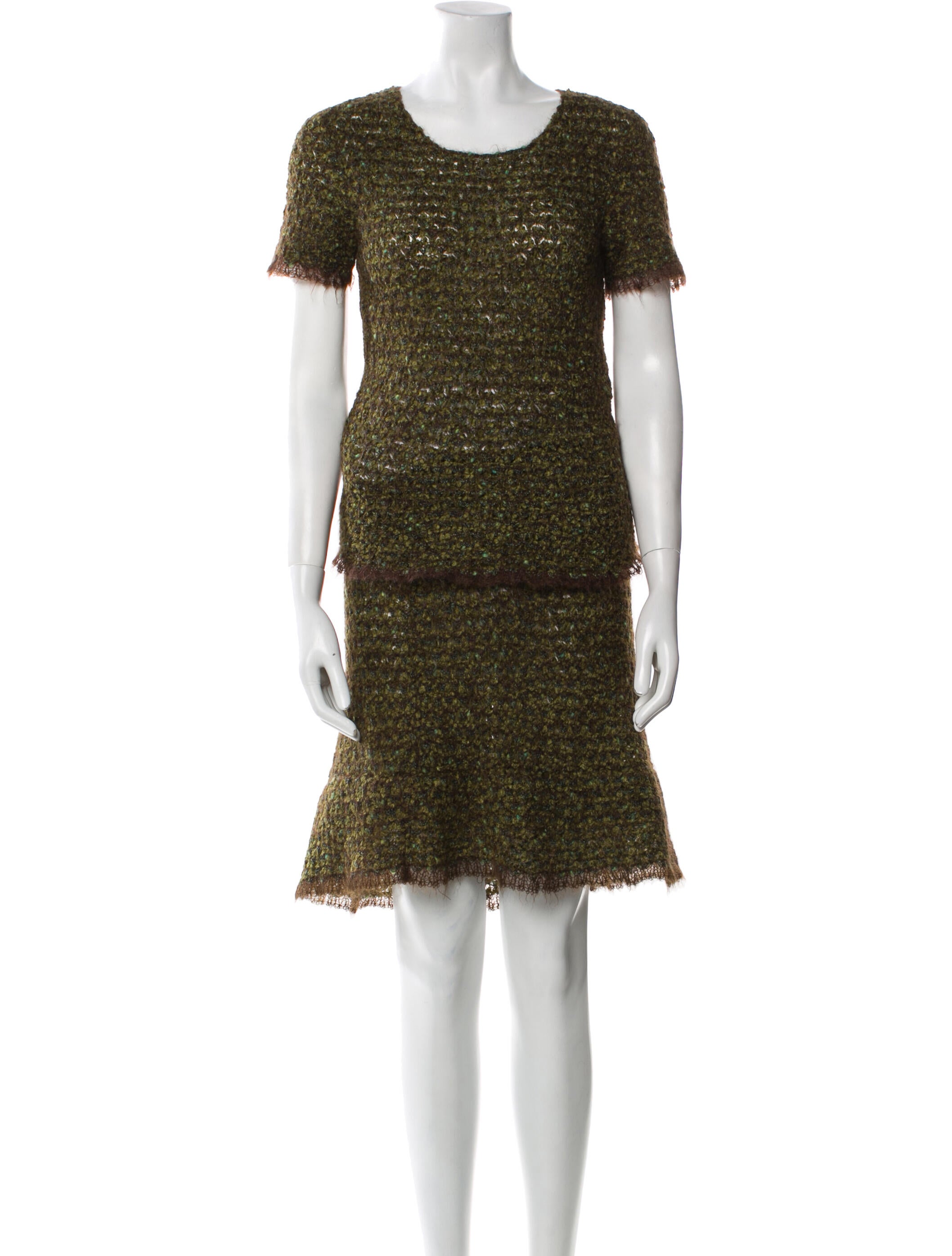 Chanel Vintage 1998 Skirt Set