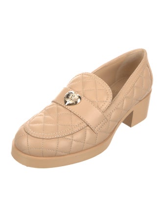 Chanel 2023 Interlocking CC Logo Loafers