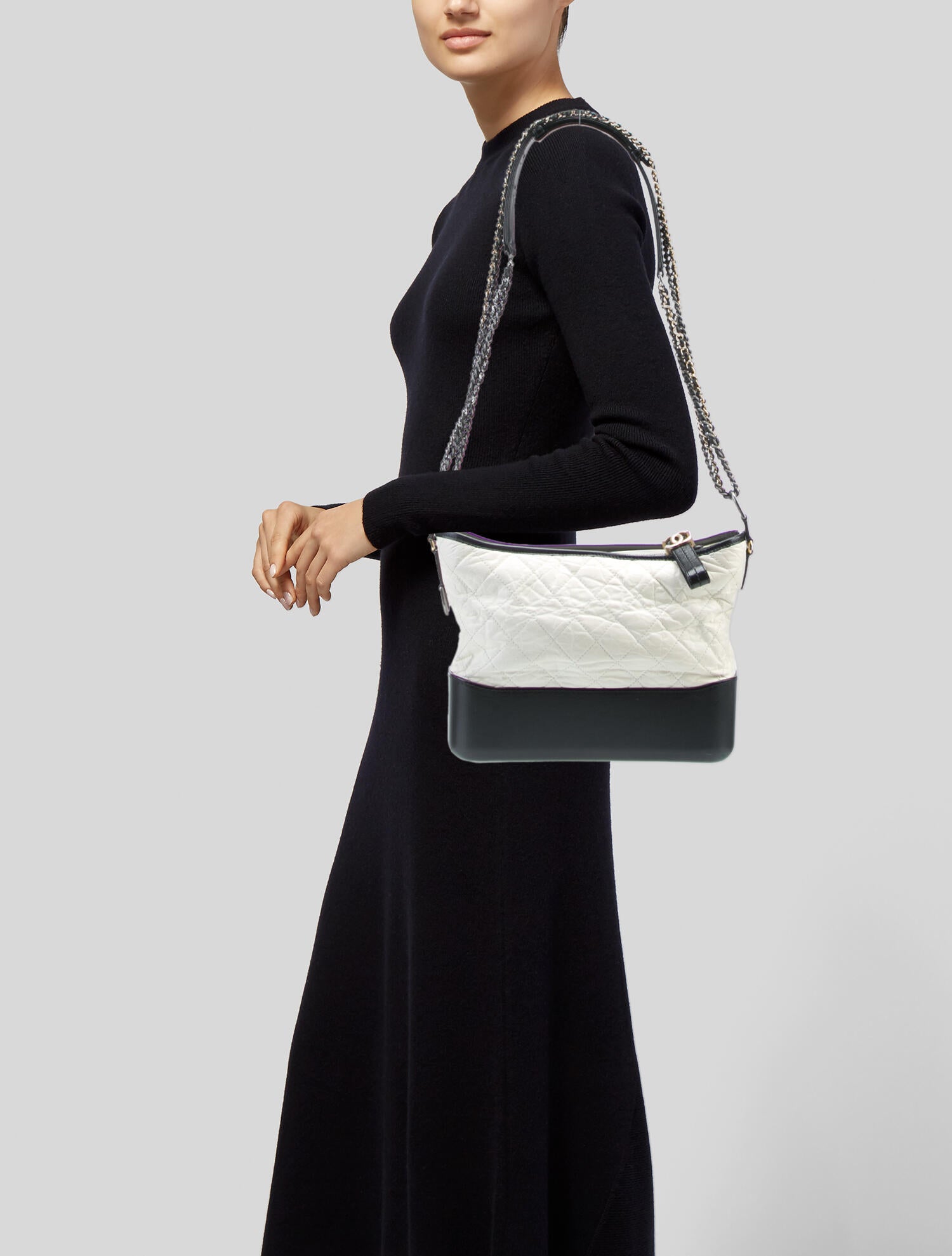 Chanel Quilted Medium Gabrielle Hobo