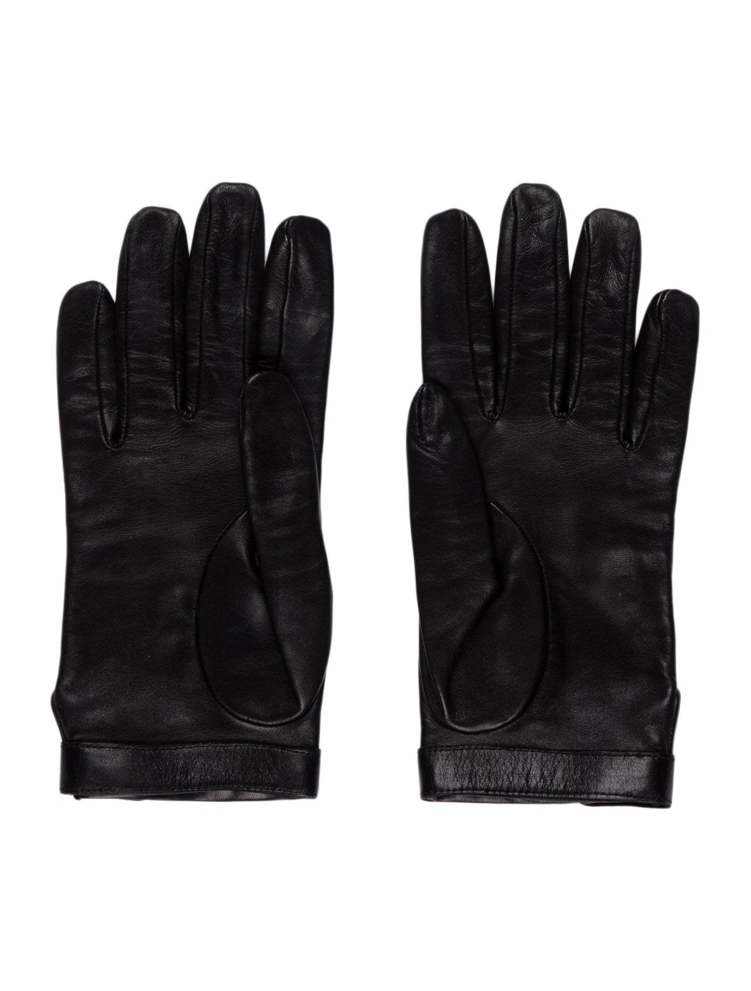 Chanel Quilted Lambskin Gloves