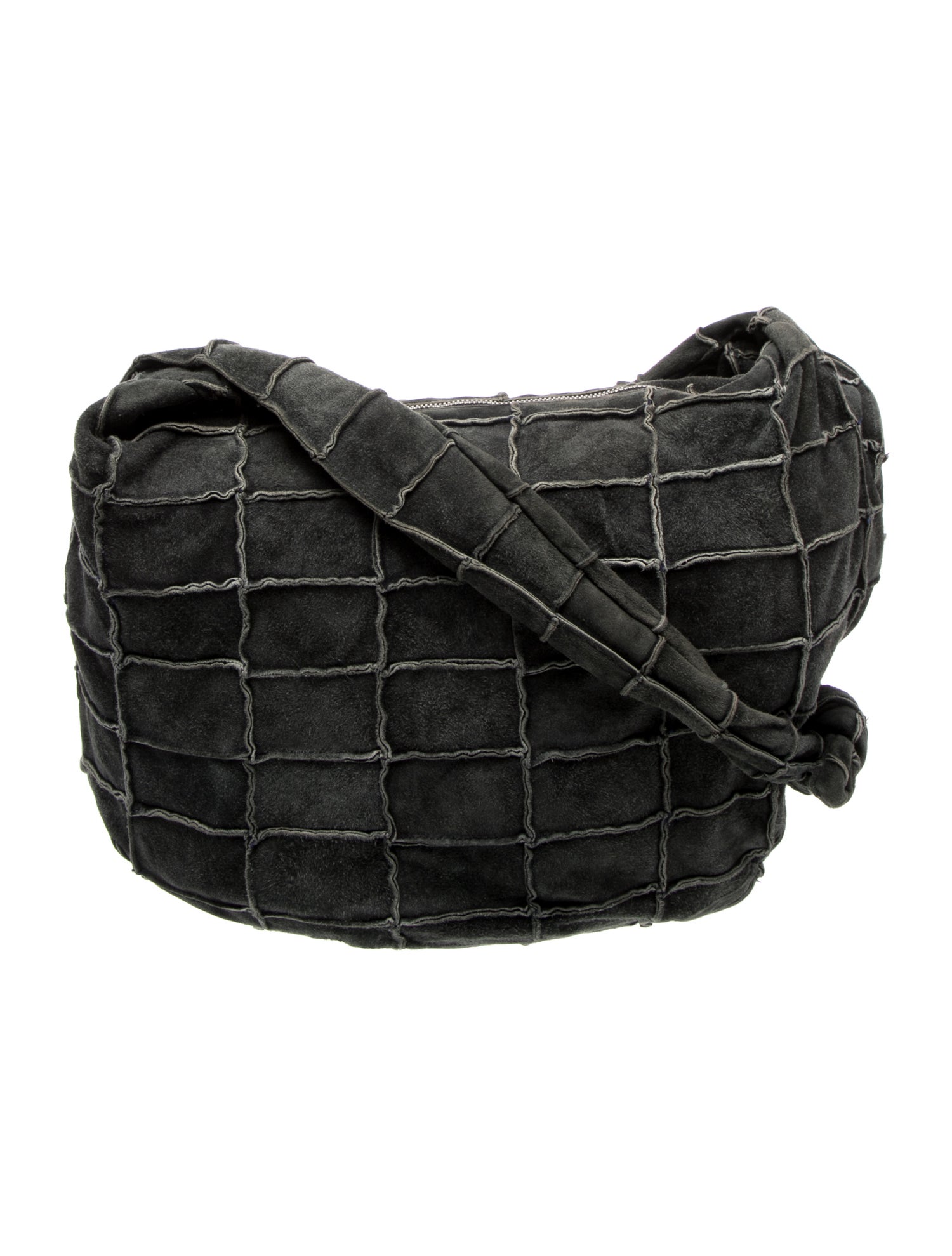 Chanel Suede Patchwork Hobo