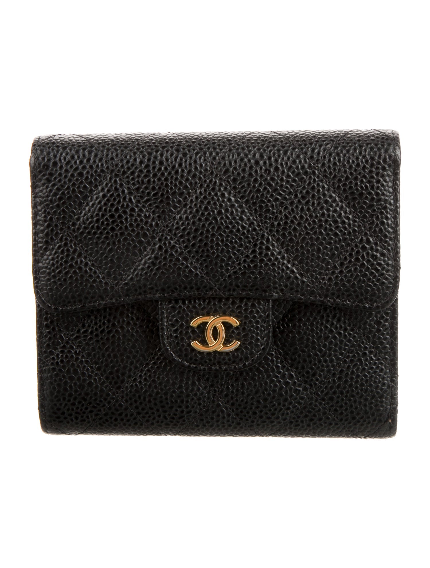 Chanel 2017-2018 Small Classic Trifold Trifold Wallet