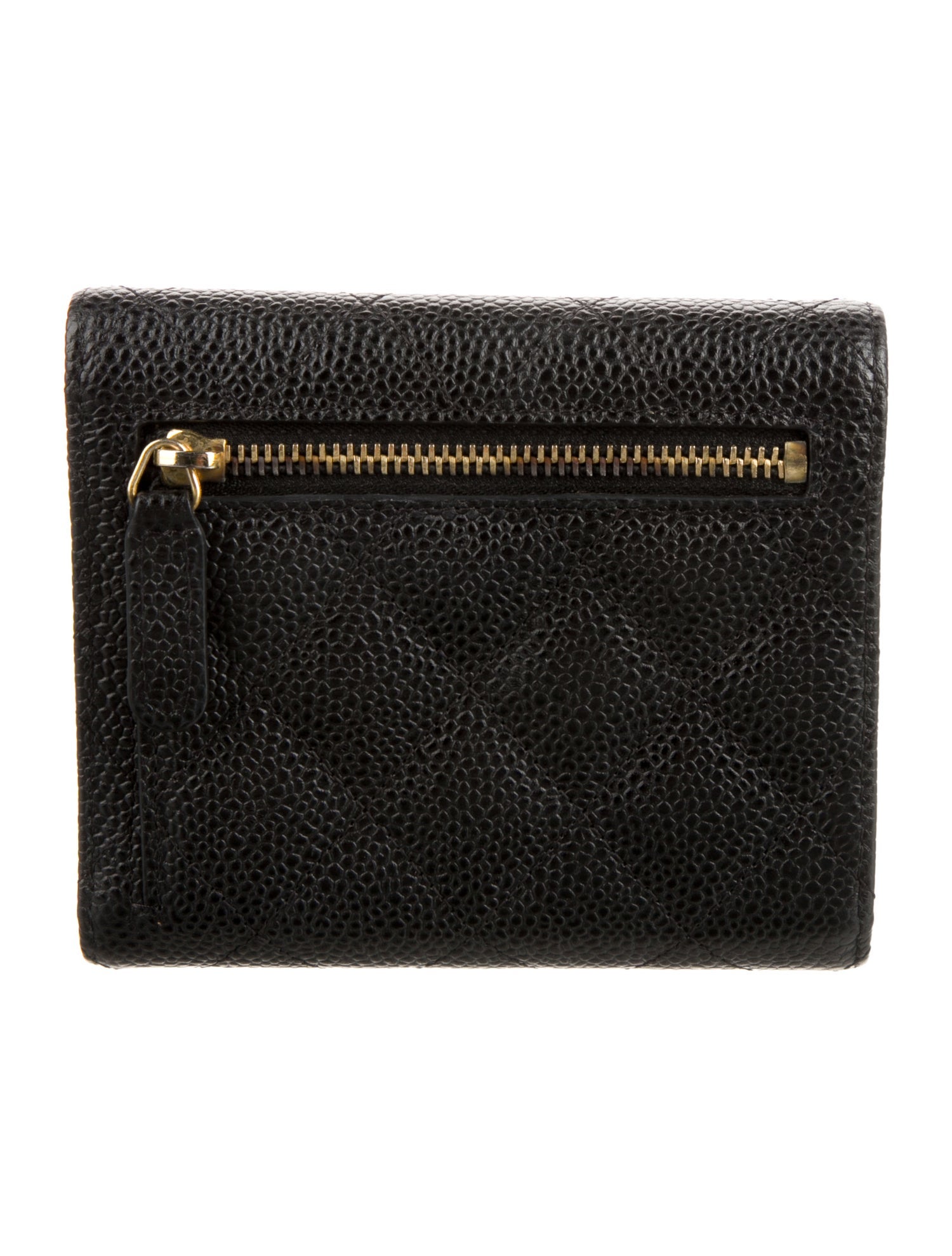 Chanel 2017-2018 Small Classic Trifold Trifold Wallet