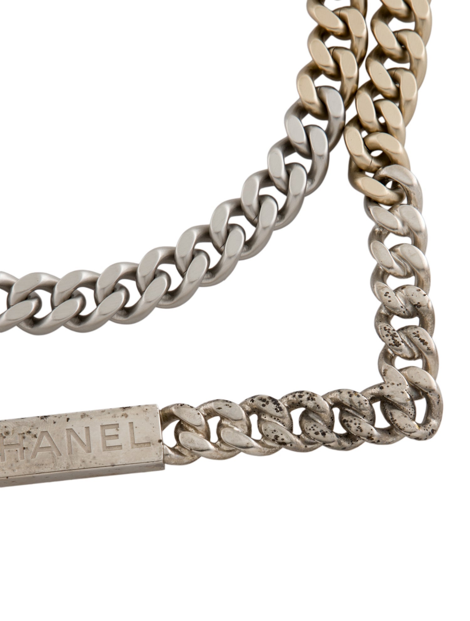 Chanel Oversized Double Chain Necklace