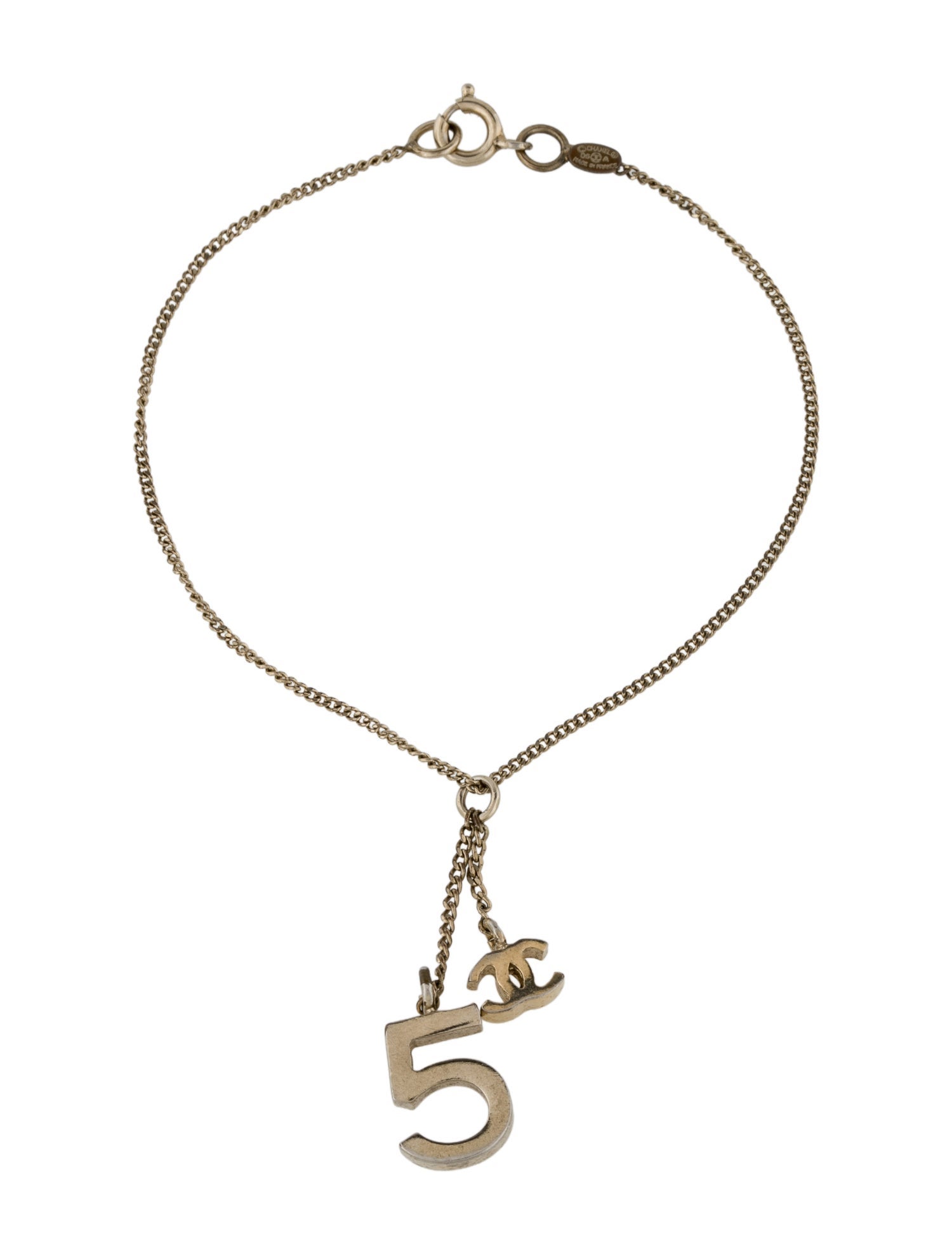 Chanel No. 5 CC Charm Bracelet