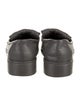 Chanel Interlocking CC Logo Leather Loafers
