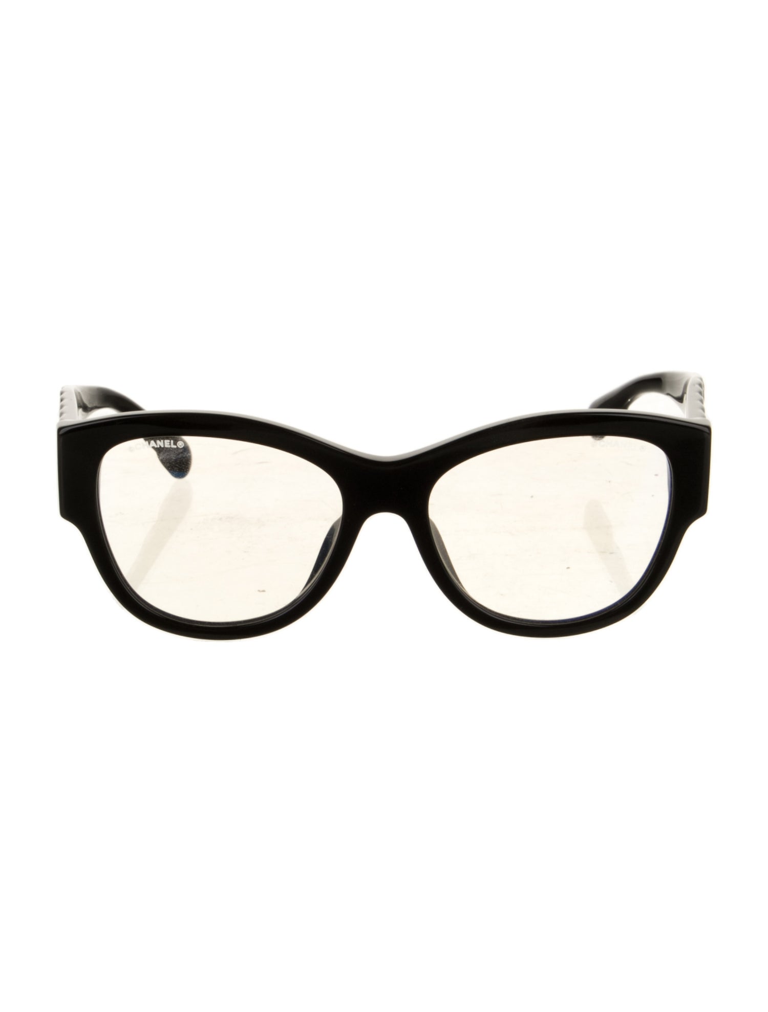 Chanel Interlocking CC Logo Cat-Eye Eyeglasses