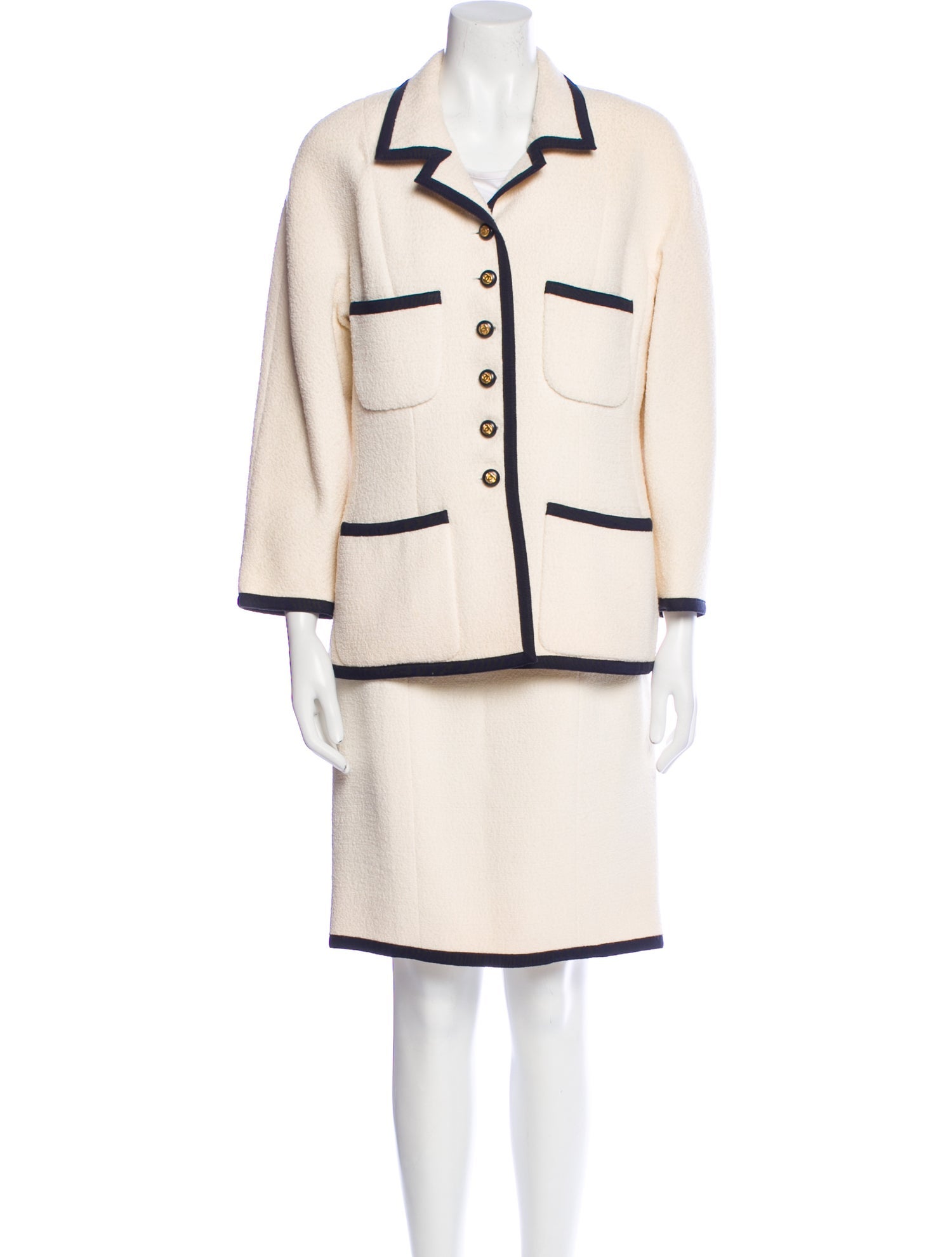 Chanel Vintage 1991 Skirt Suit