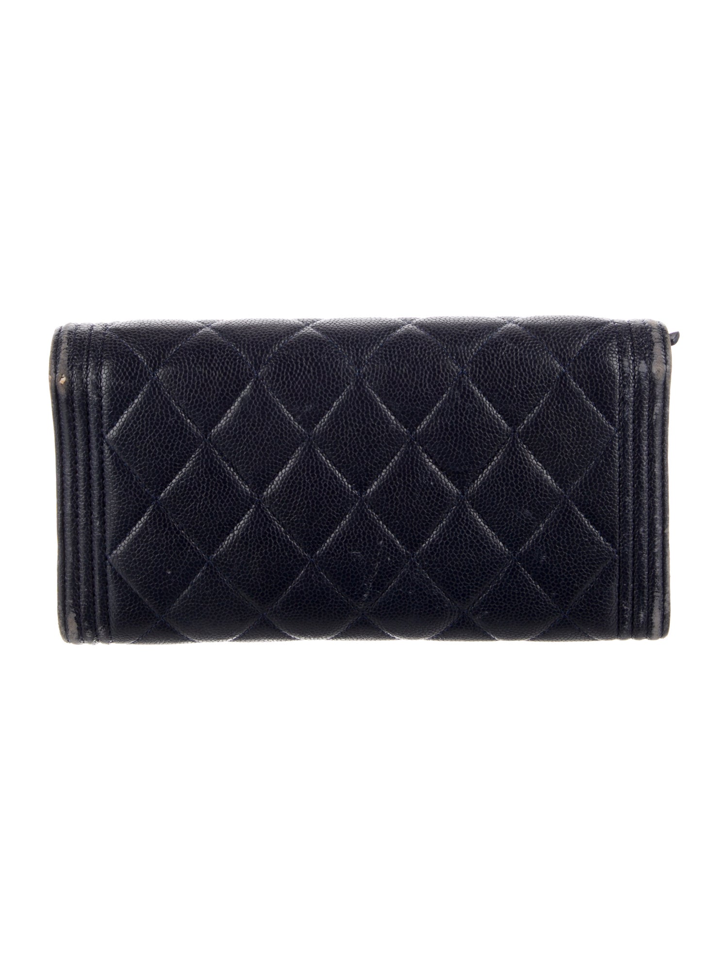 Chanel 2018-2019 Interlocking CC Logo Continental Wallet