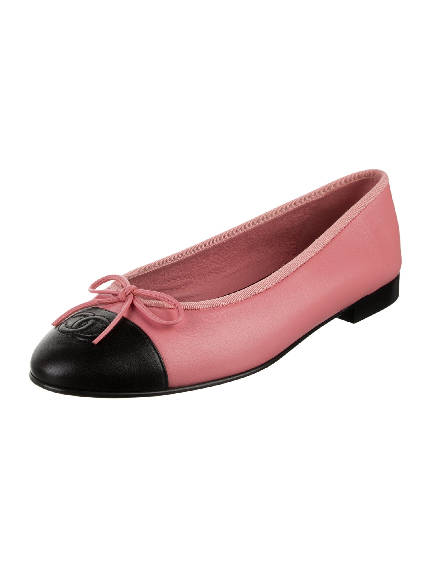 Chanel 2023 Interlocking CC Logo Ballet Flats