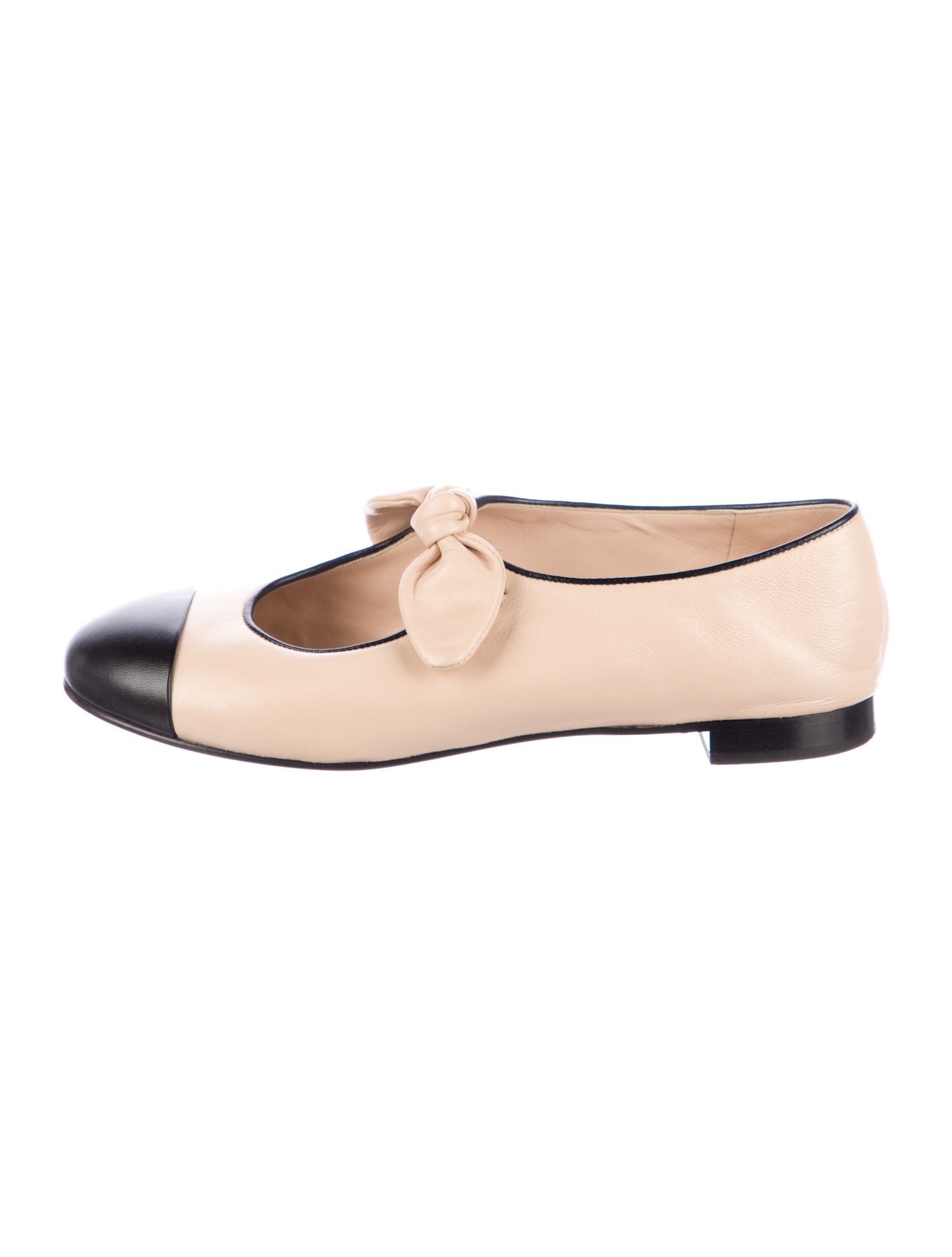 Chanel 2025 Interlocking CC Logo Ballet Flats