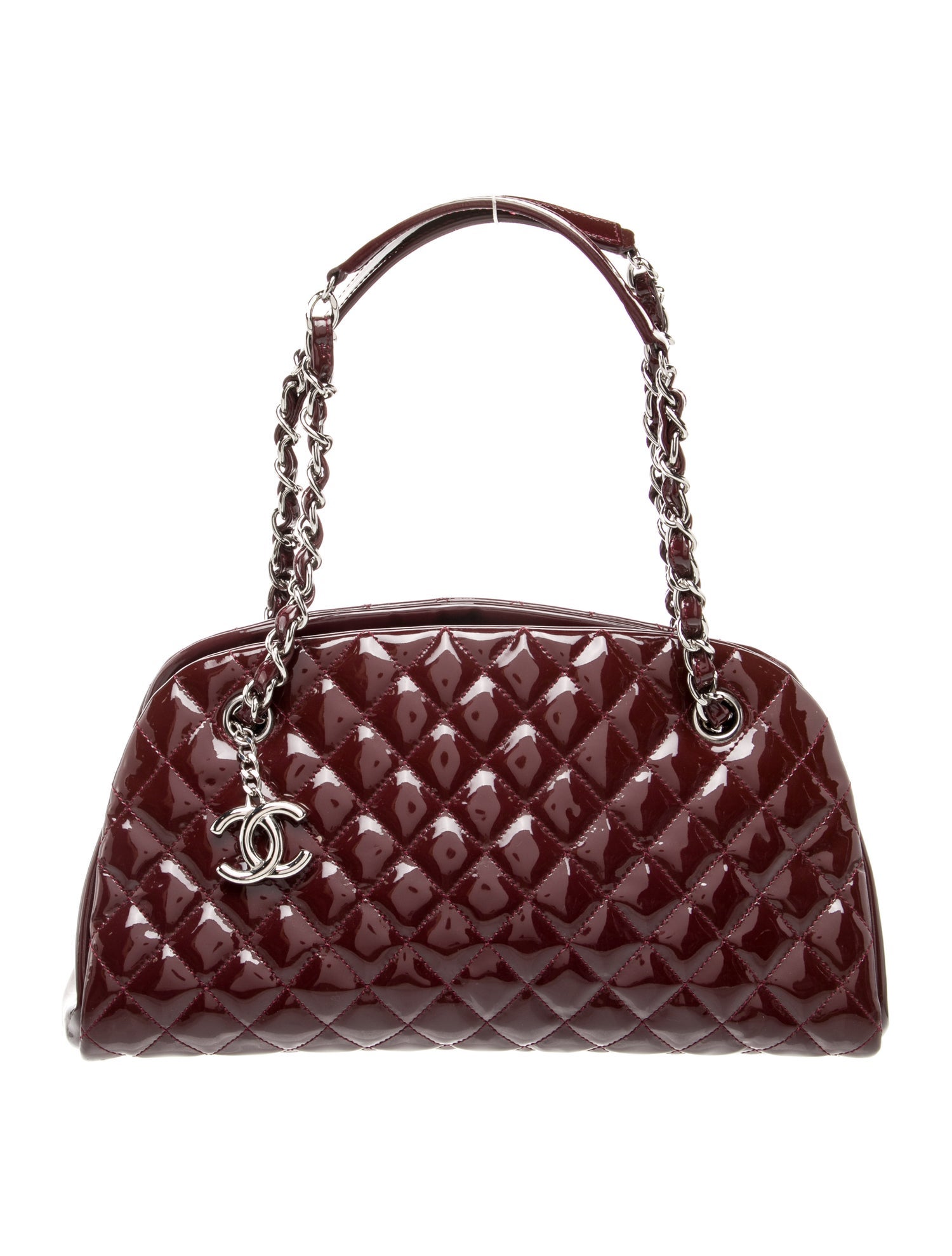 Chanel Medium Patent Just Mademoiselle Bowling Bag