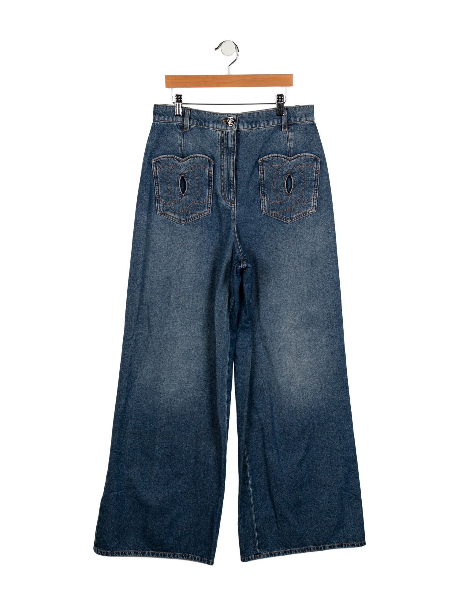 Chanel 2024 Wide Leg Jeans