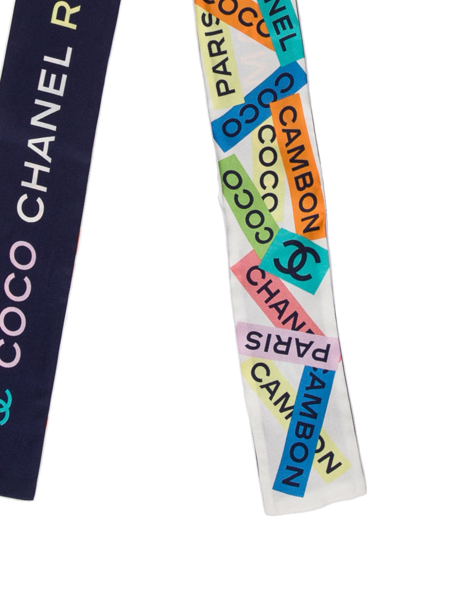 Chanel Rue Cambon Silk Bandeau