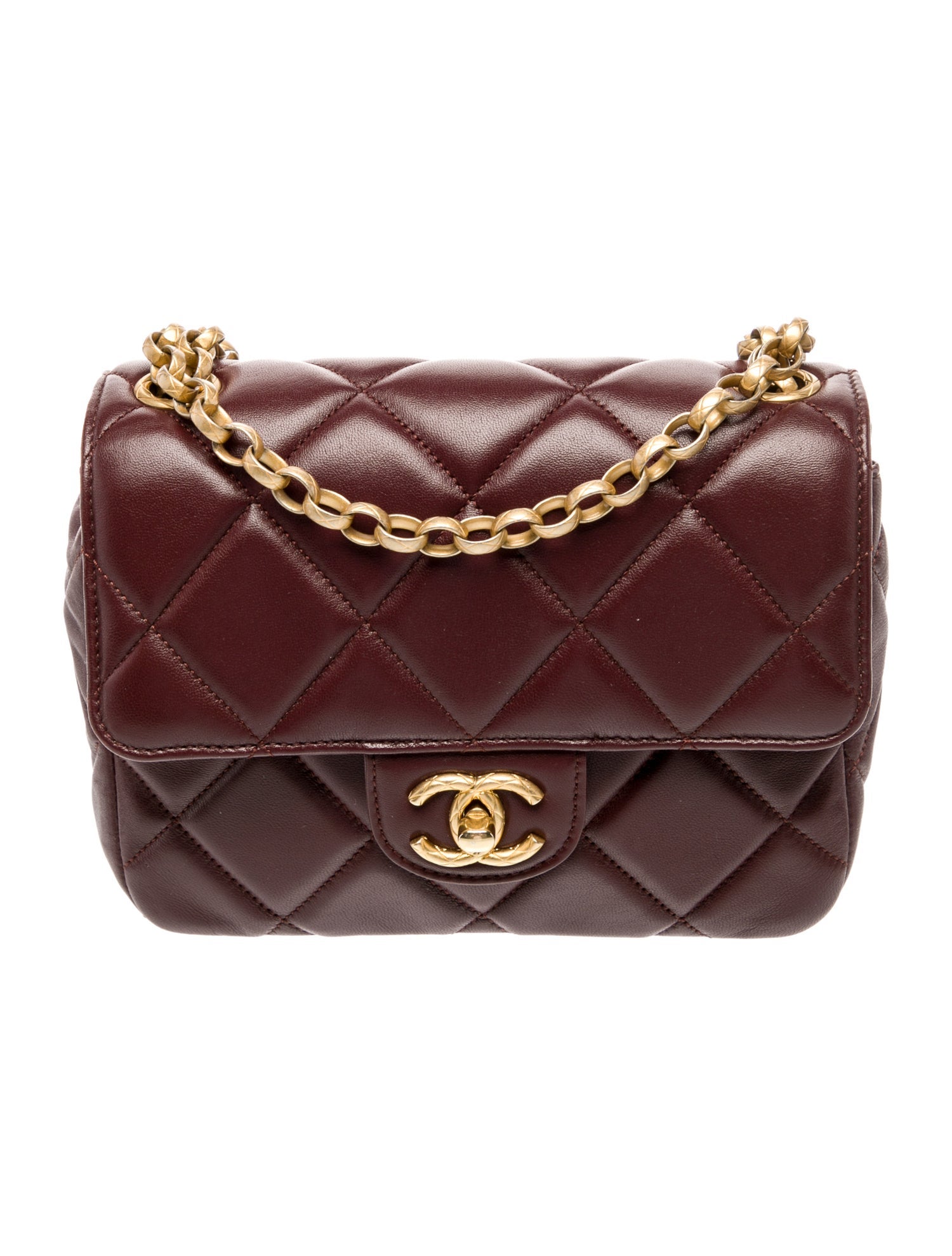 Chanel Charm Mini Square Flap Bag