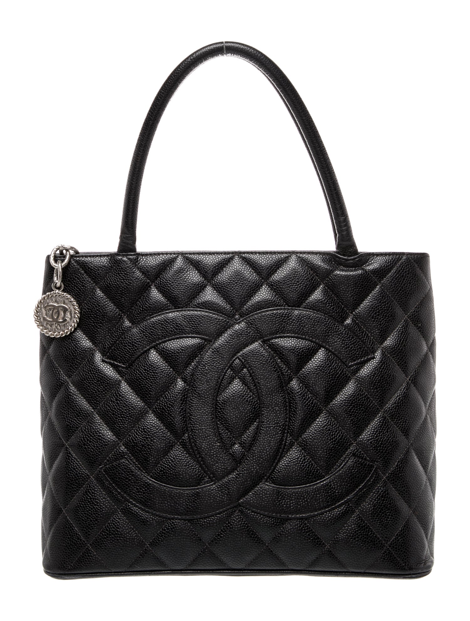 Chanel Caviar Medallion Tote