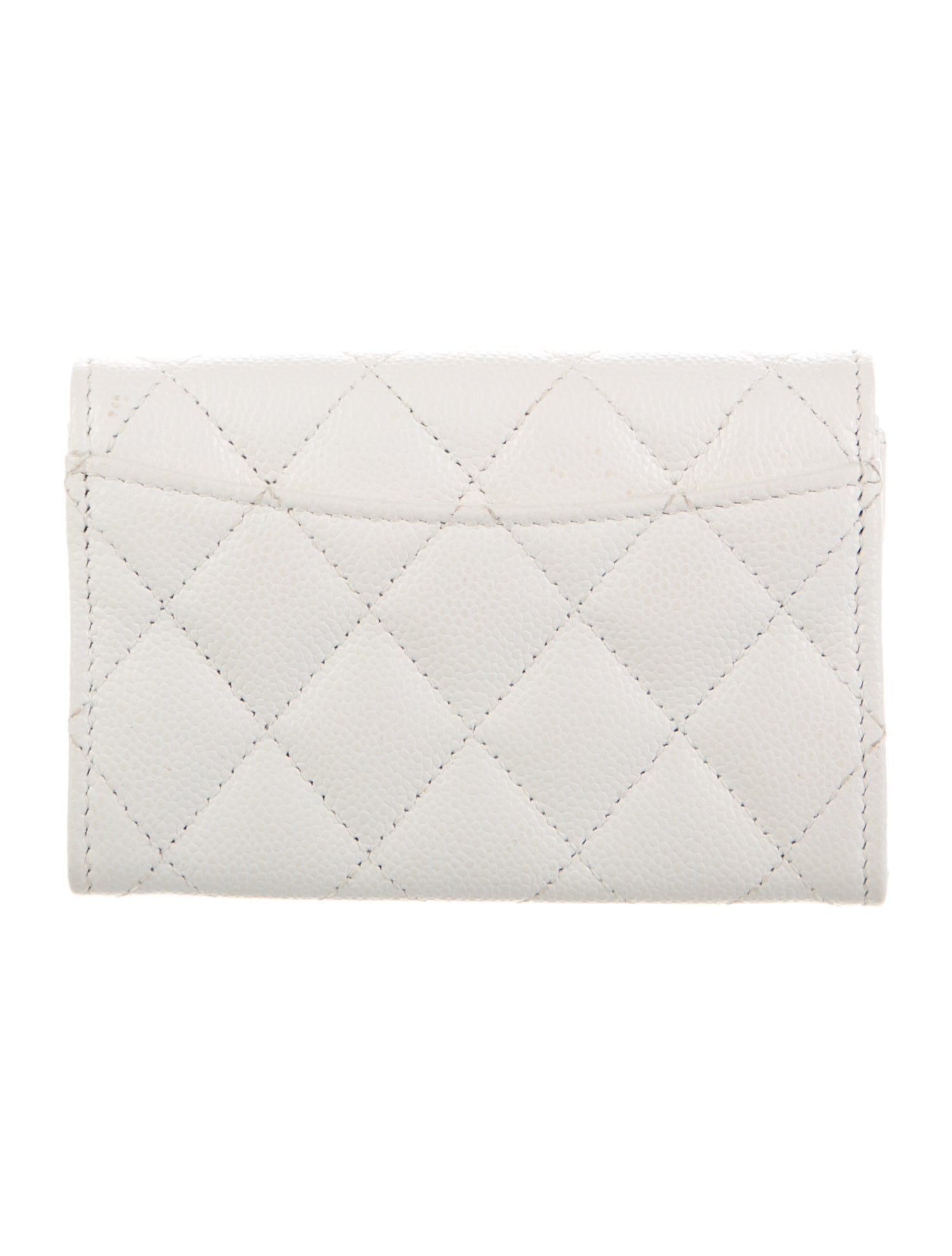 Chanel Interlocking CC Logo Compact Wallet