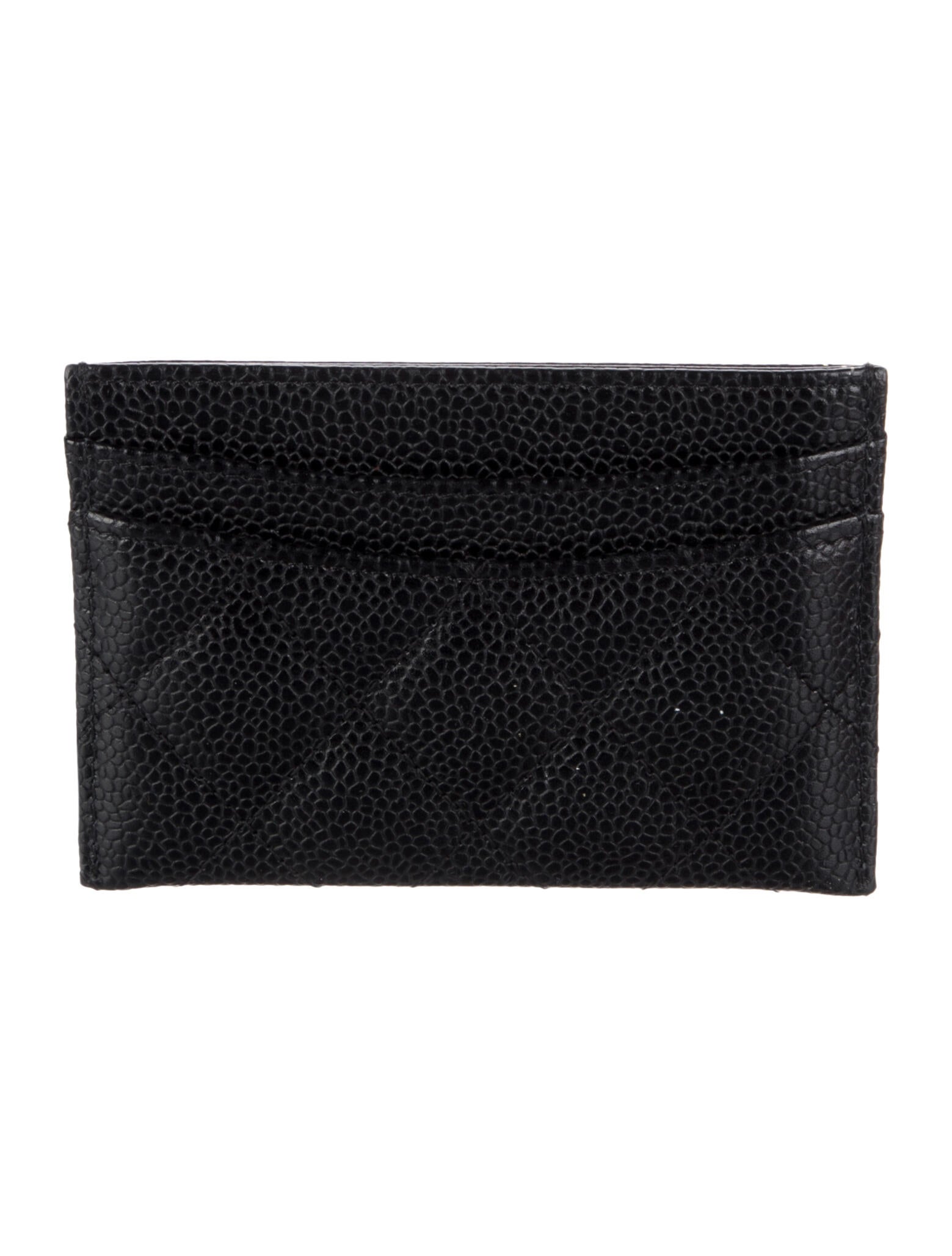 Chanel 2014 Interlocking CC Logo Card Holder