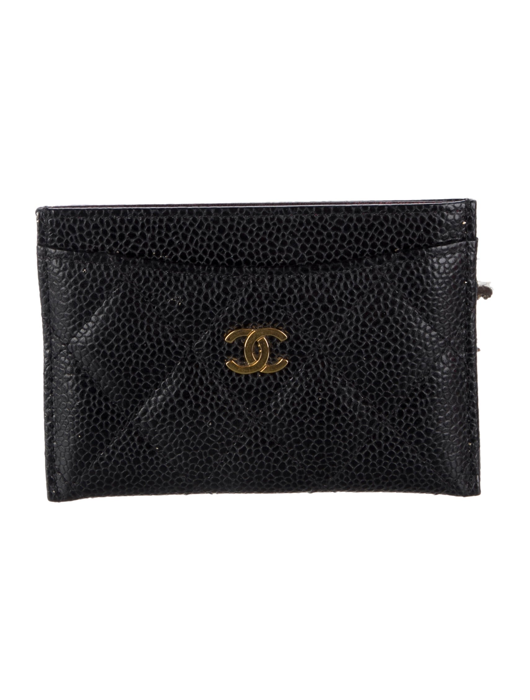 Chanel 2014 Interlocking CC Logo Card Holder