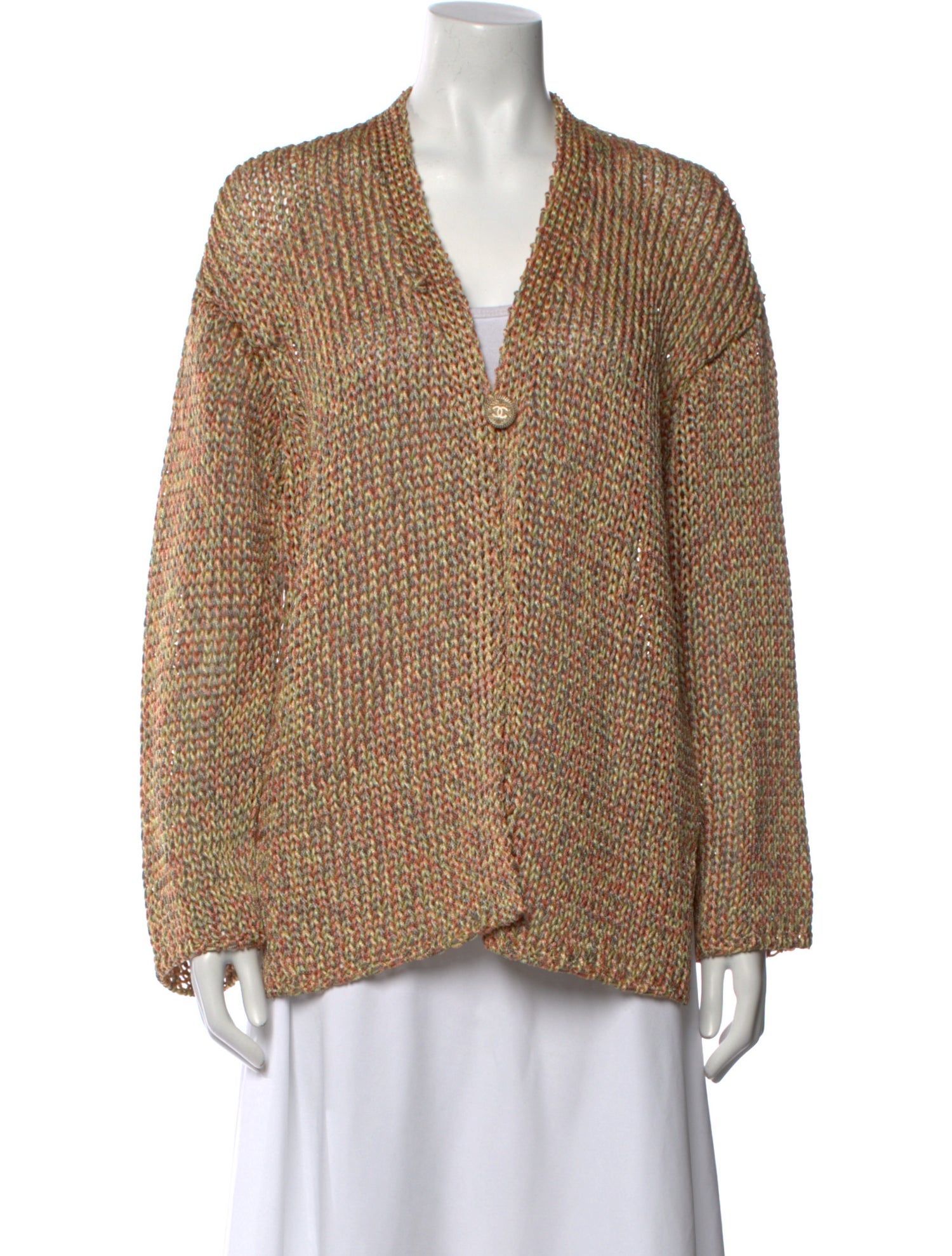 Chanel 2017 V-Neck Sweater