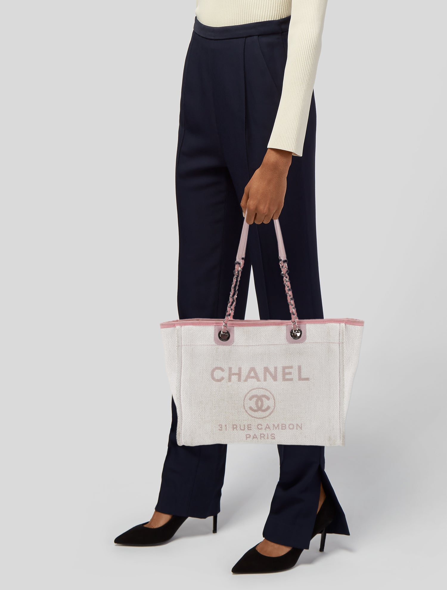 Chanel Small Deauville Shopping Tote