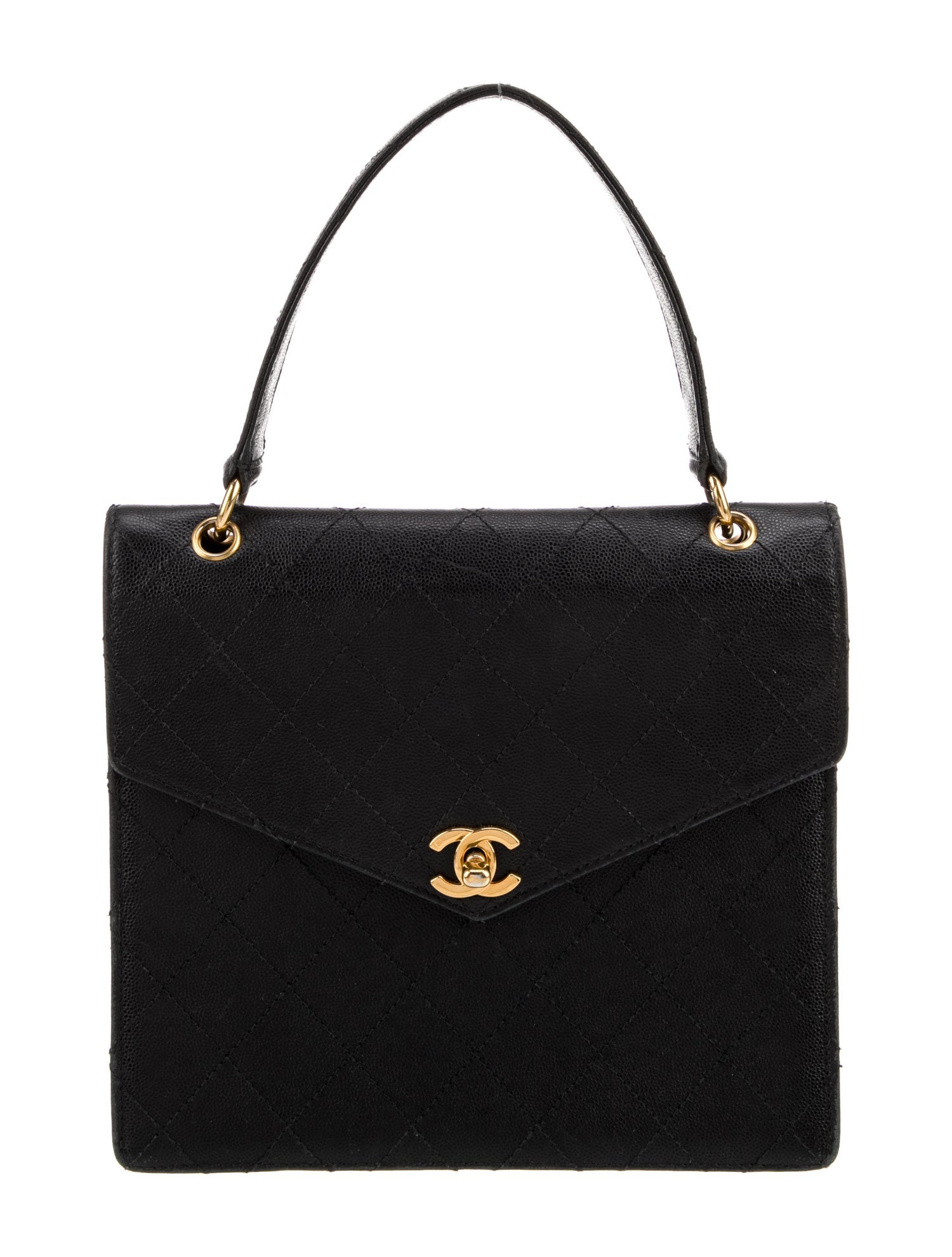 Chanel Quilted Envelope Flap Bag