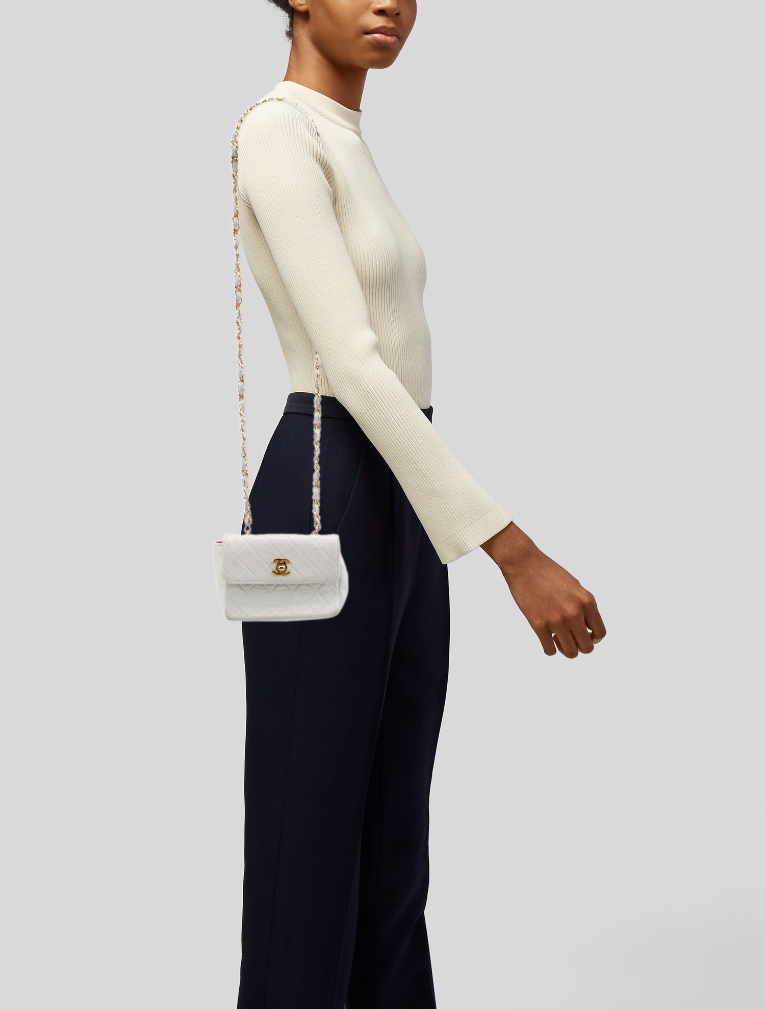 Chanel Mini Quilted CC Flap Bag