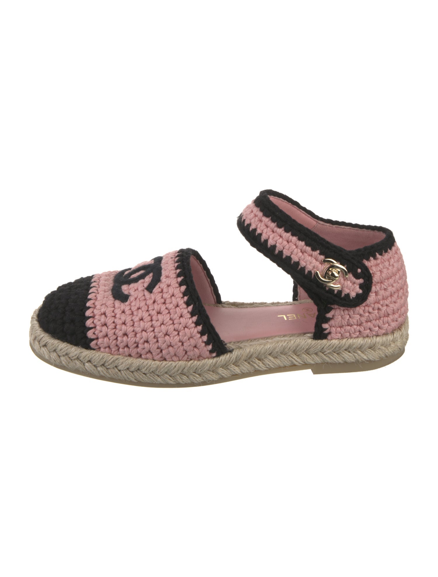 Chanel 2022 Interlocking CC Logo Espadrilles
