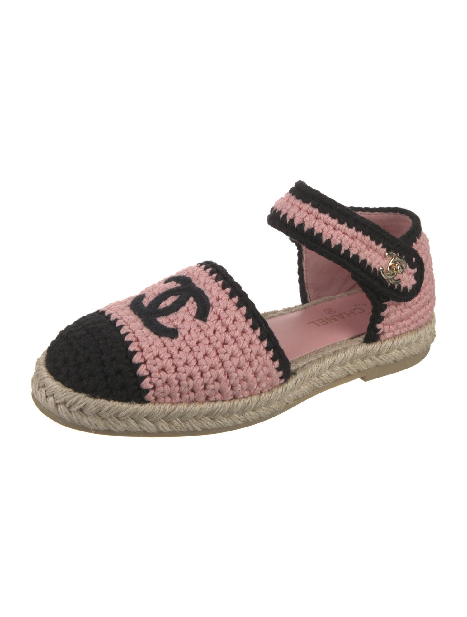 Chanel 2022 Interlocking CC Logo Espadrilles