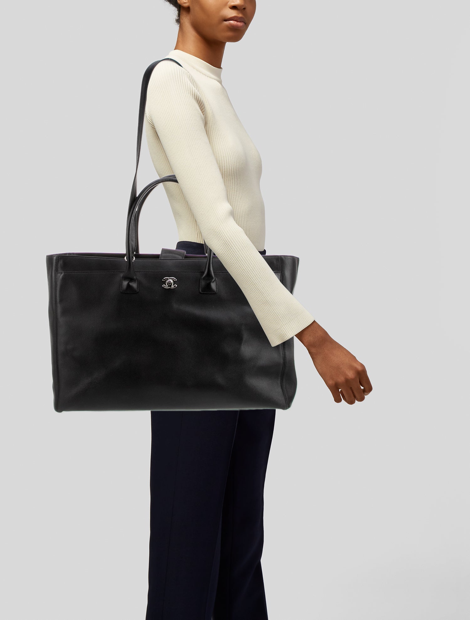 Chanel XL Executive Cerf Tote