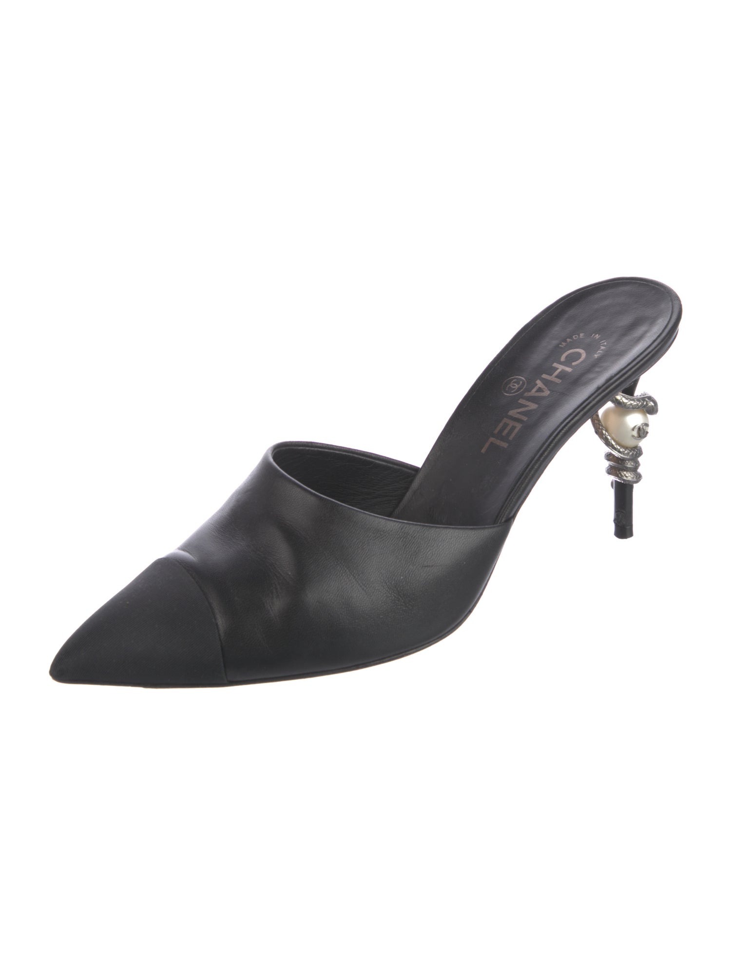 Chanel 2016 Interlocking CC Logo Mules