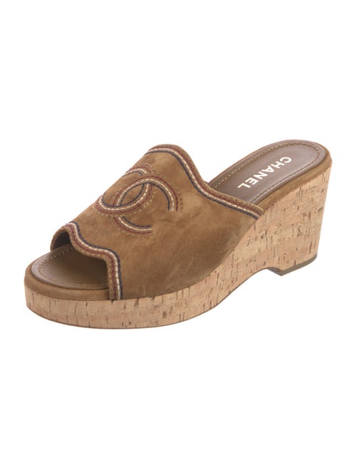 Chanel 2021 Interlocking CC Logo Slides