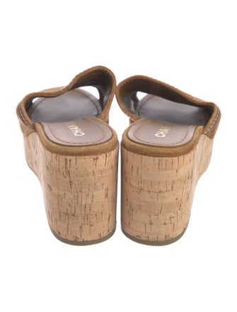 Chanel 2021 Interlocking CC Logo Slides