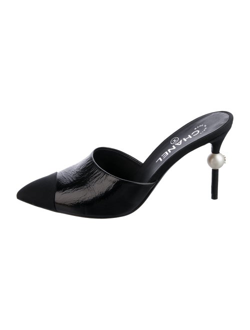 Chanel 2018 Interlocking CC Logo Mules