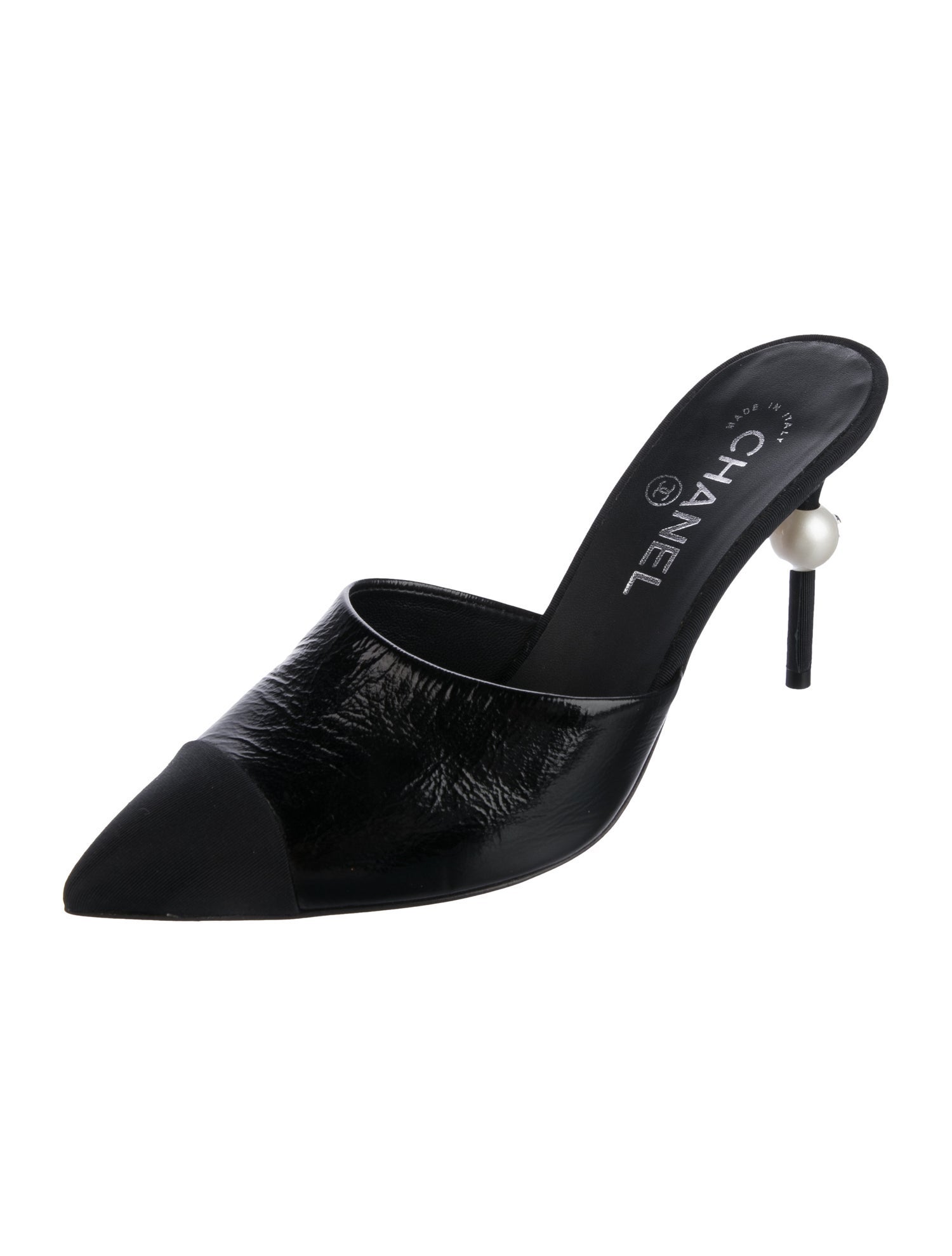 Chanel 2018 Interlocking CC Logo Mules