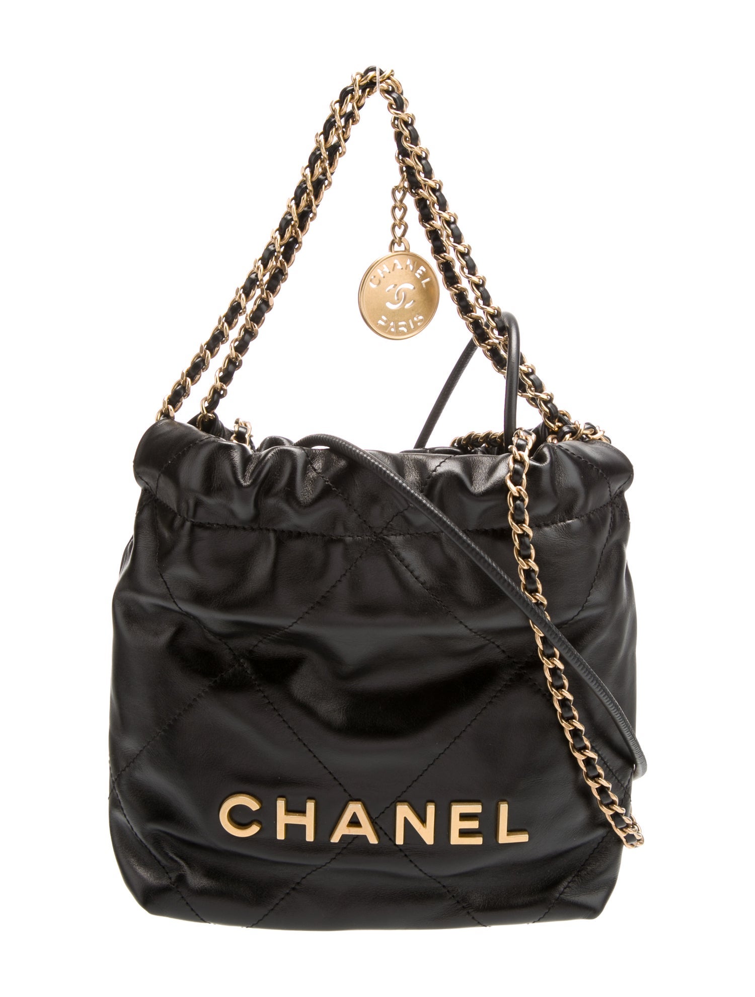 Chanel Quilted Mini 22 Hobo